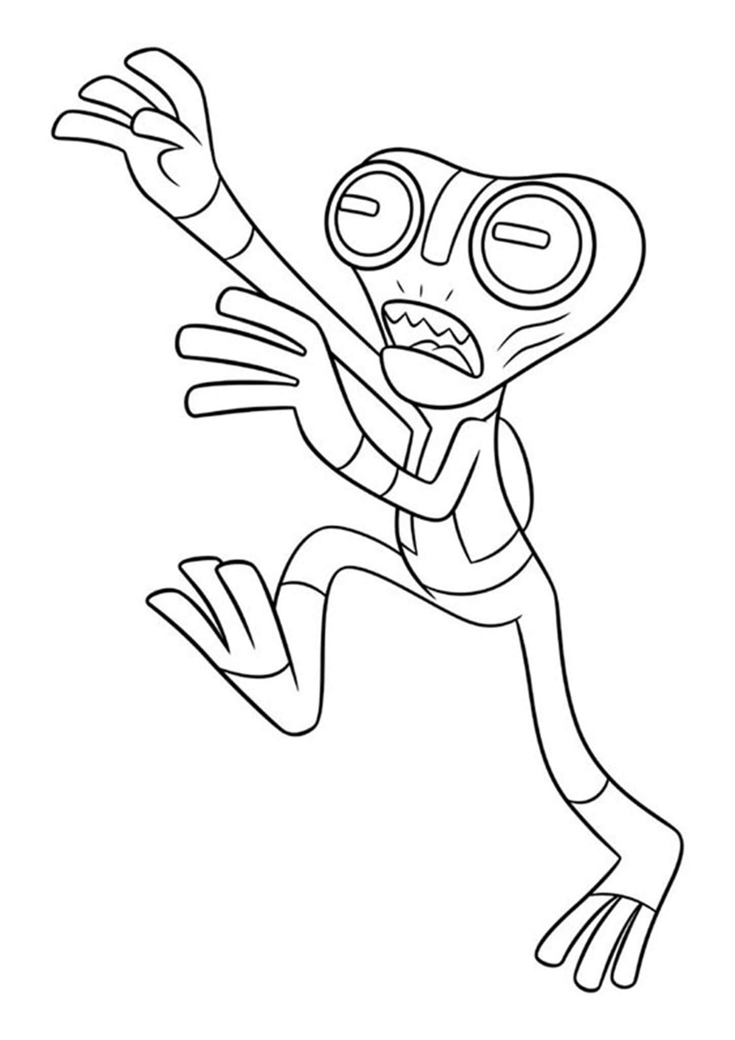 Ben Ten Printable Coloring Pages