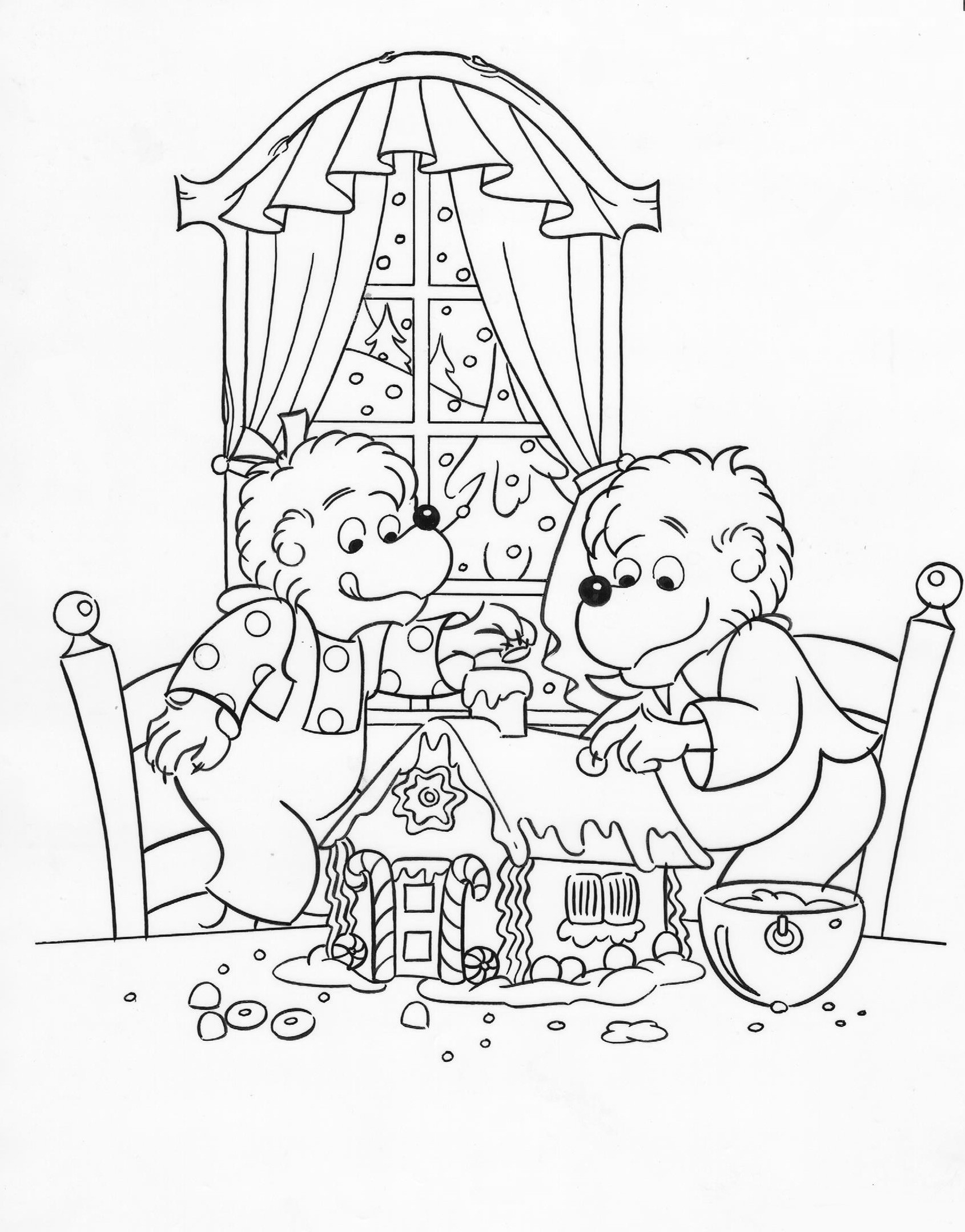 Berenstain Bears Coloring Pages At GetColorings Free Printable Colorings Pages To Print