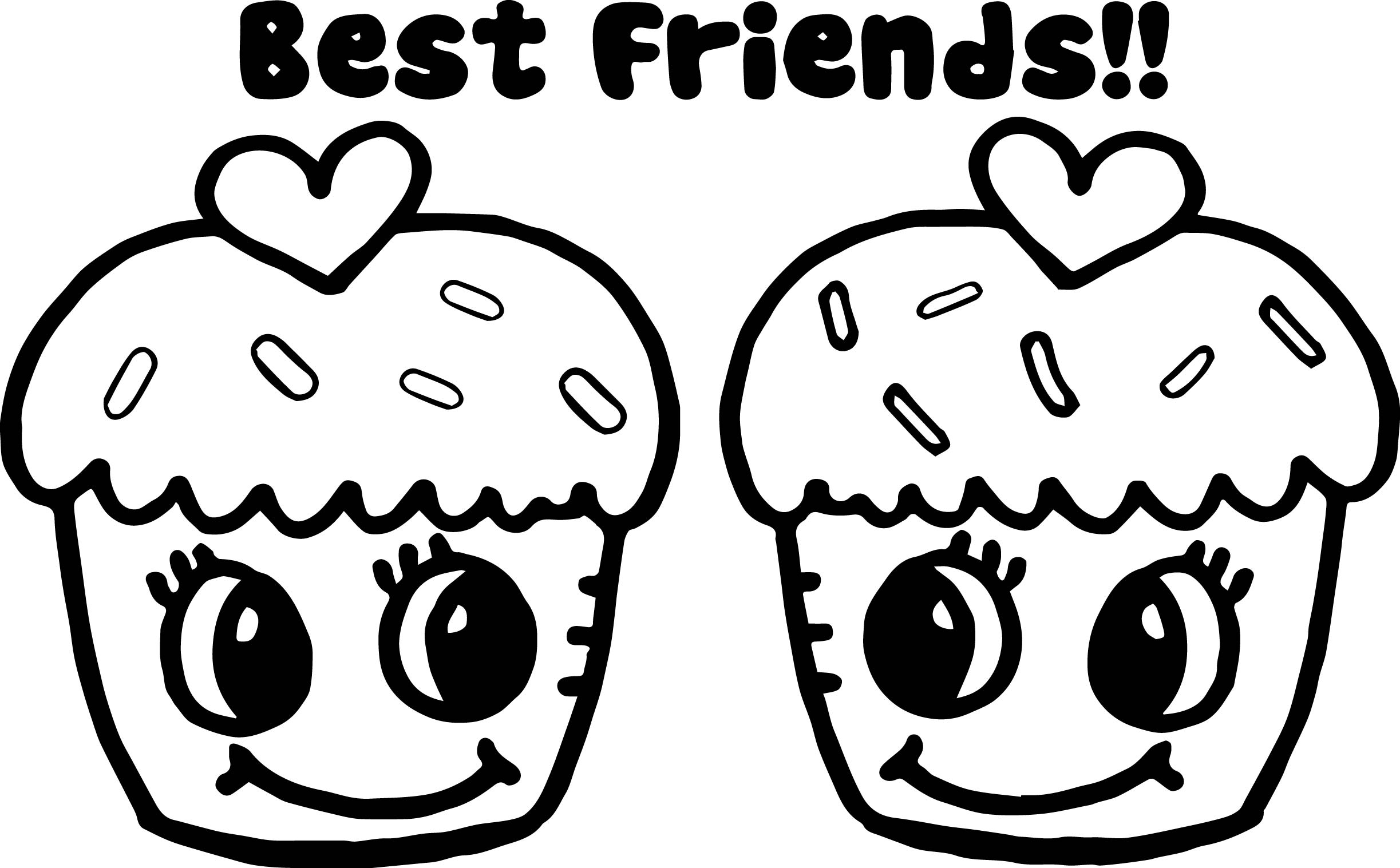 Friendship Printable Coloring Pages