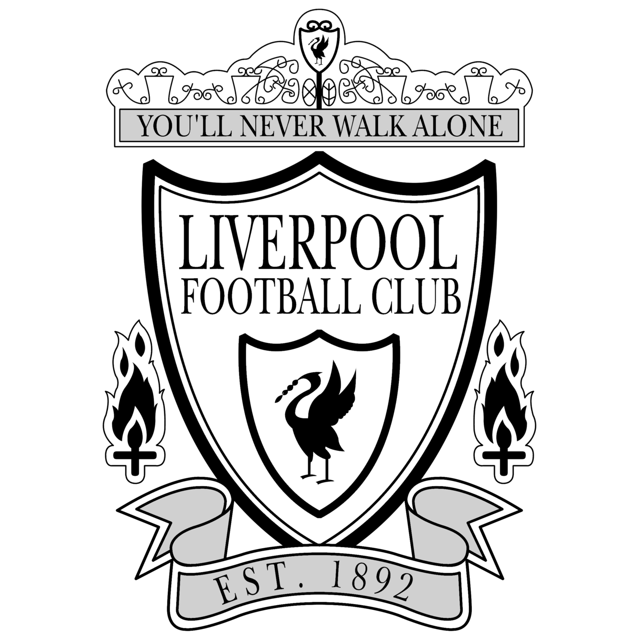 Liverpool Printable Coloring Pages