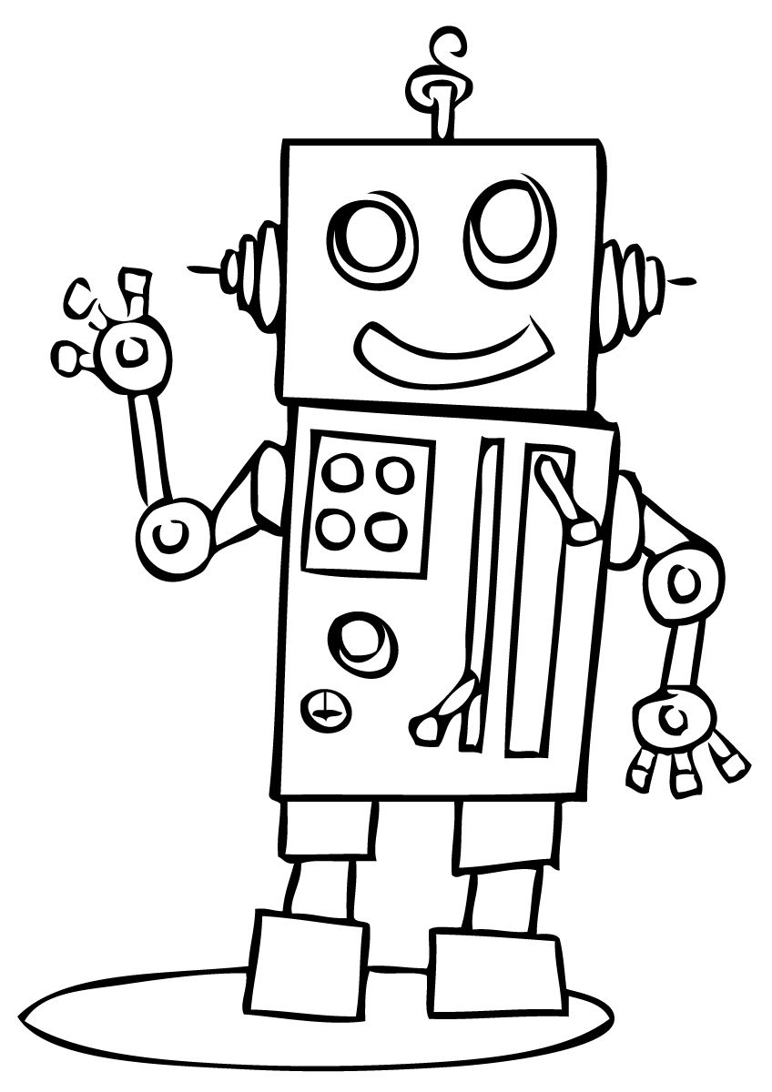 Best Robot Coloring Pages 13333 For Kids Tocoloring Coloring Pages For Boys Dinosaur