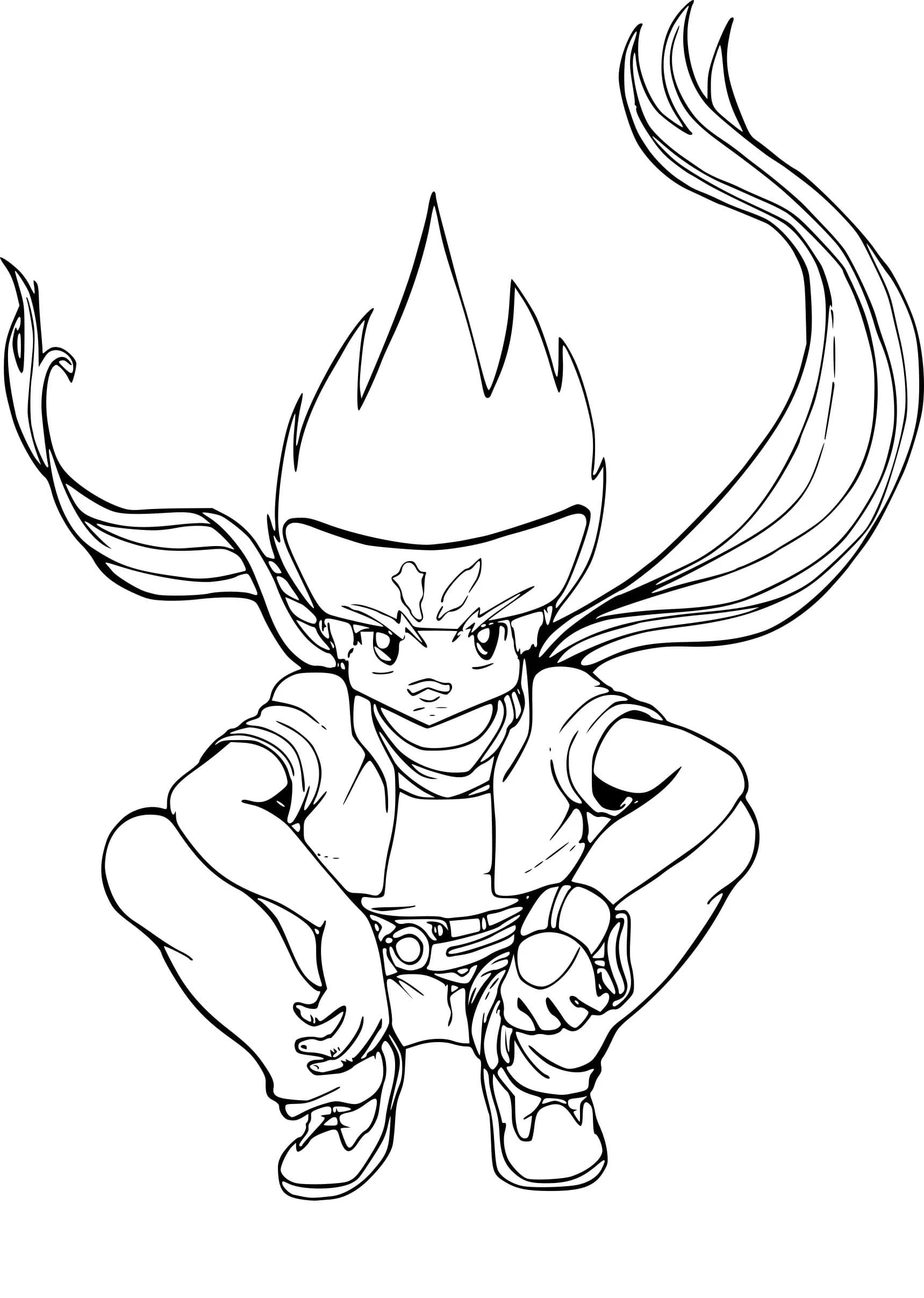 Beyblade Coloring Pages Printable