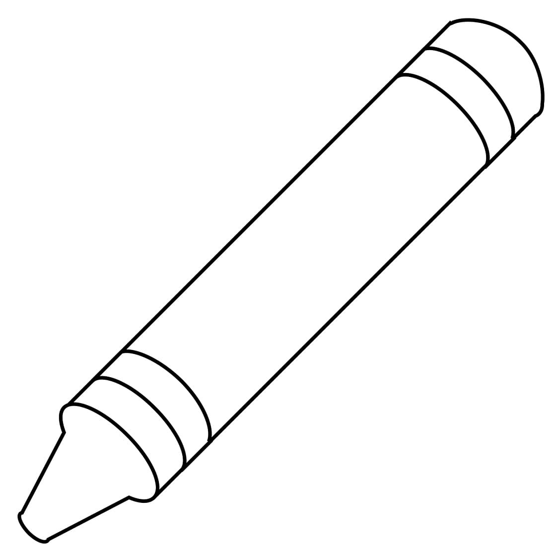 Blue And Purple Crayons Coloring Page Free Printable Coloring Pages For Kids