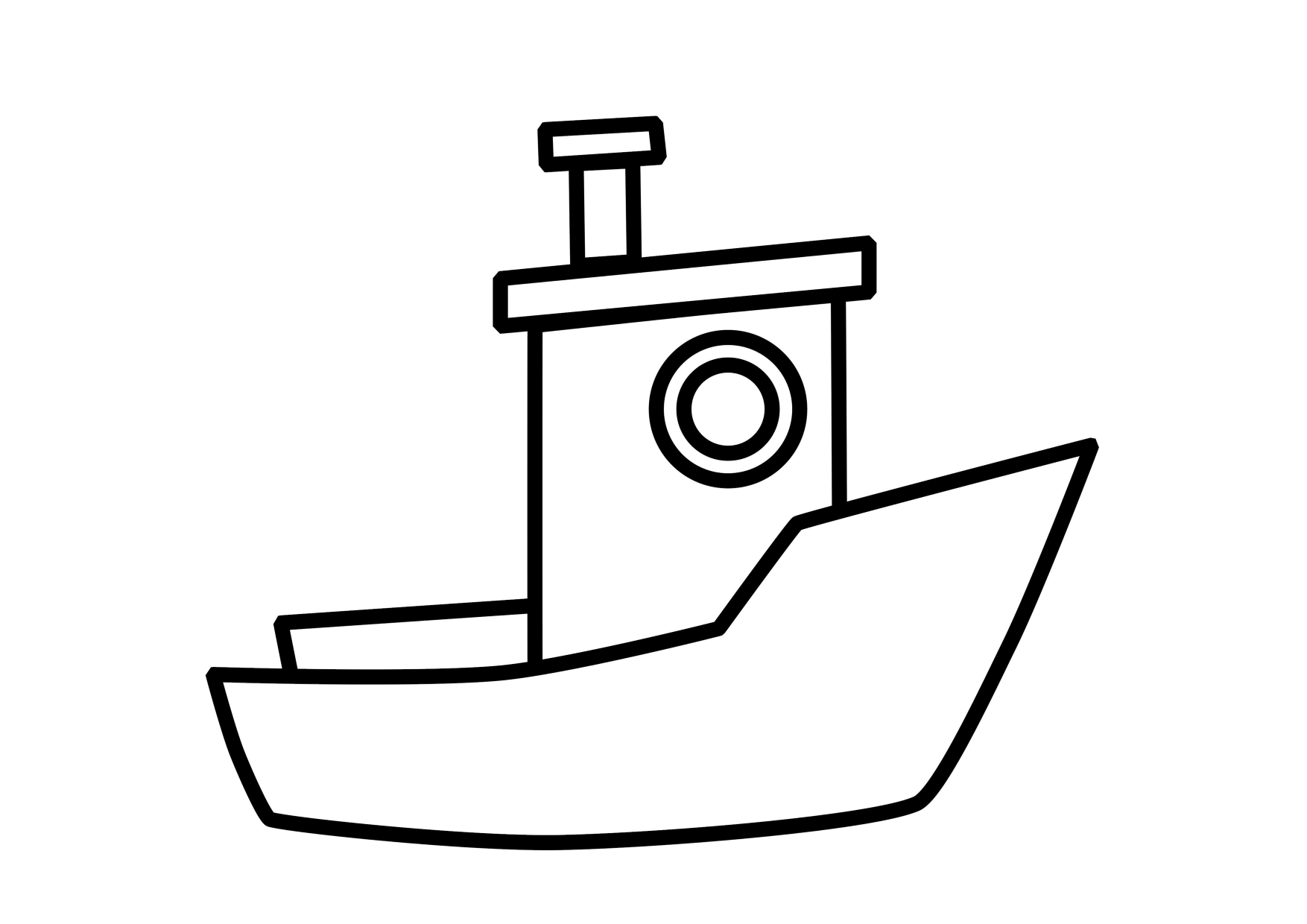 Boat Coloring Pages To Download And Print For Free