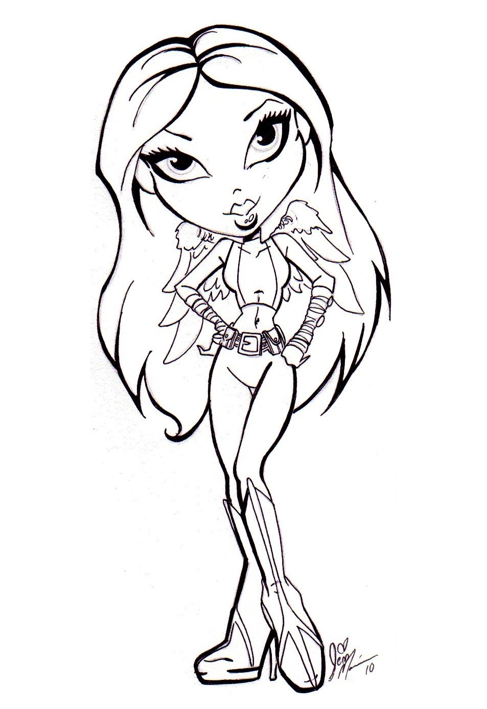 Bratz Coloring For Kids The Bratz Coloring Pages For Kids