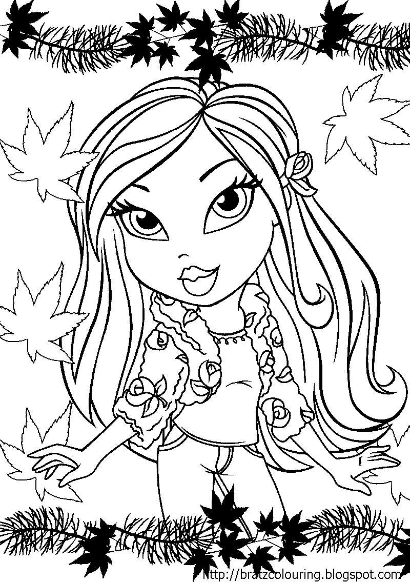 Bratz Coloring Pages Printable