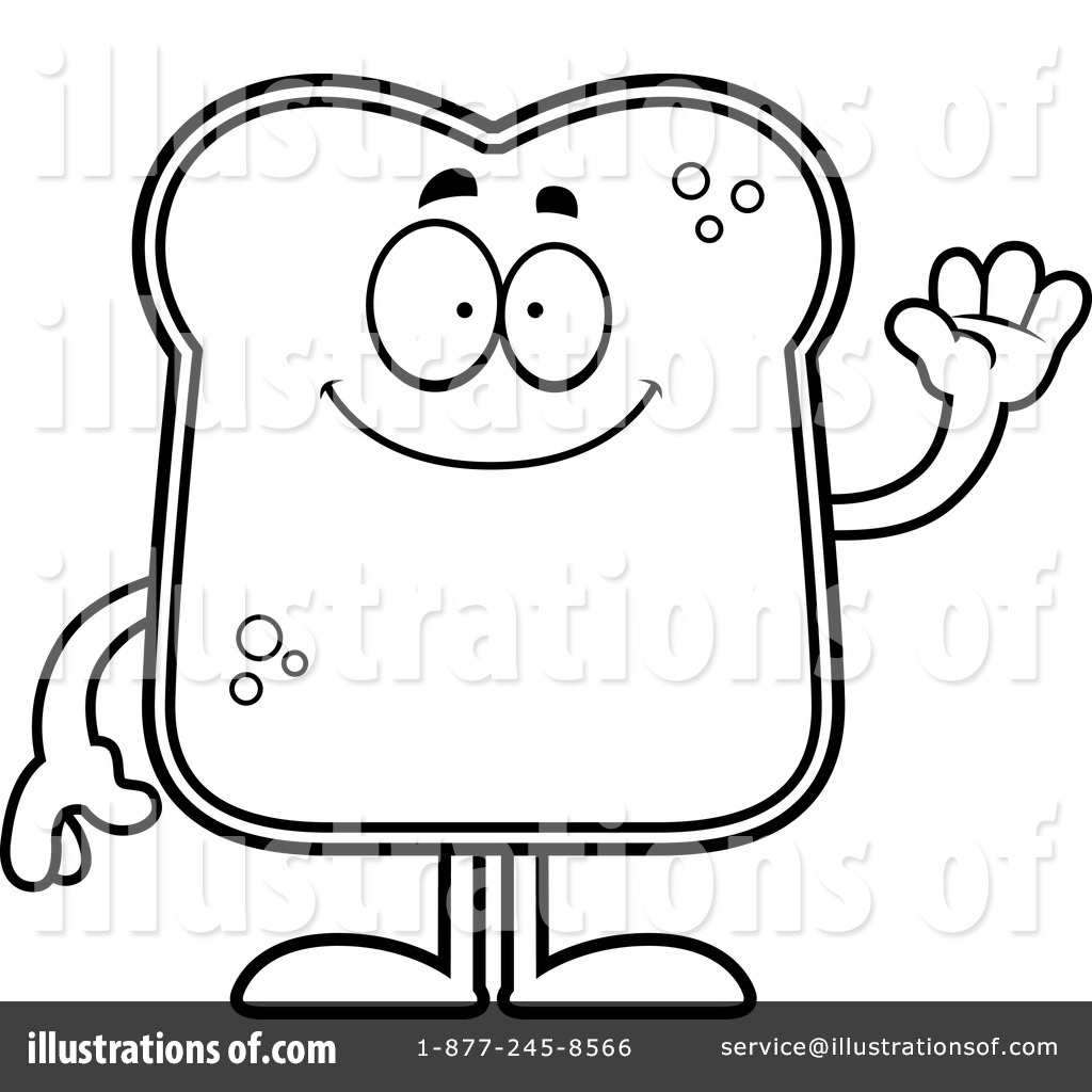Bread Coloring Pages Printable