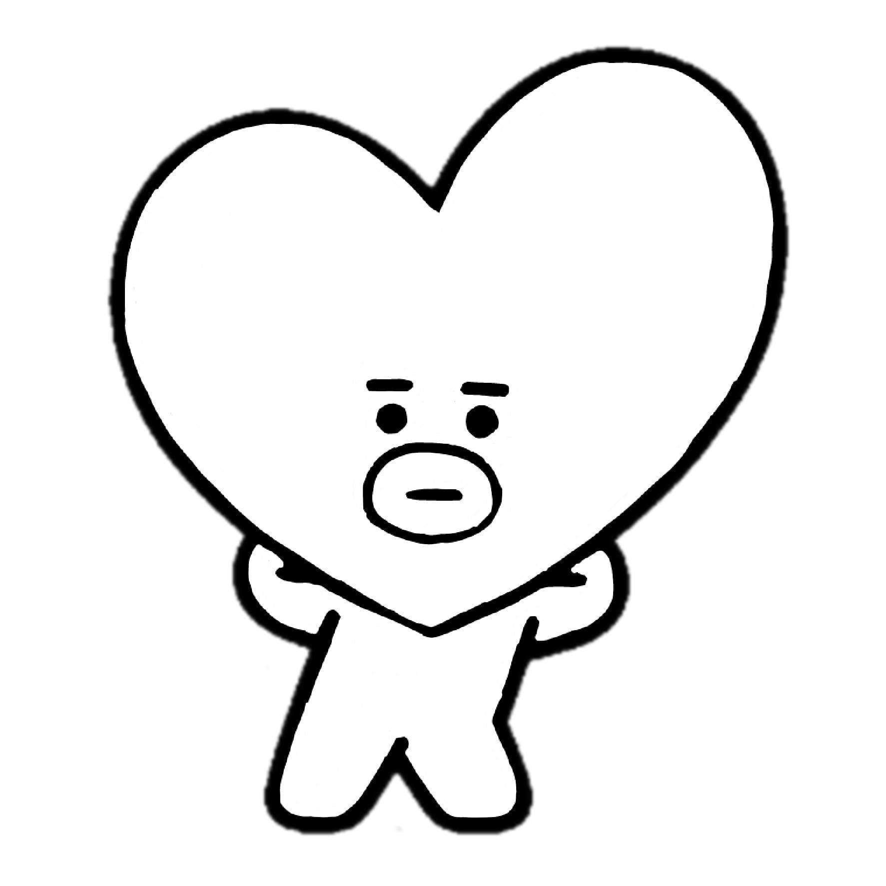 Bt21 Coloring Pages Printable