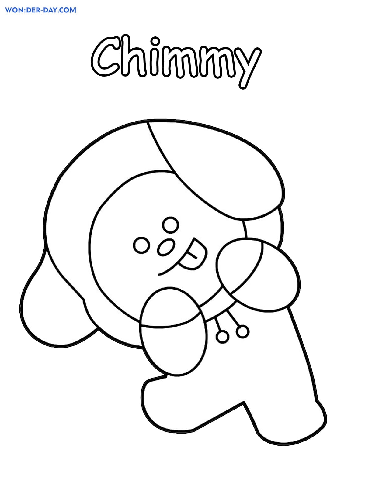 BT21 Coloring Pages 80 Free Printable Coloring Pages
