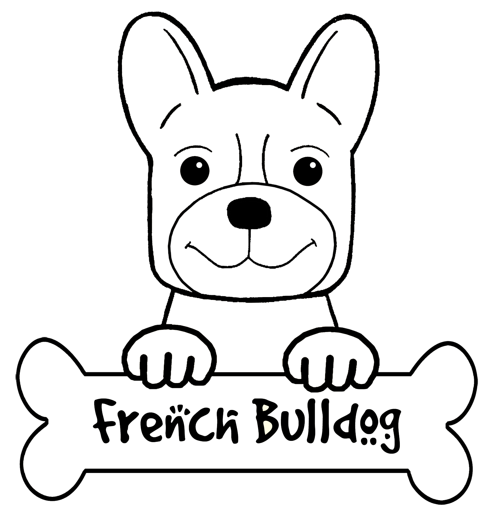Bulldog Coloring Pictures Coloring Home