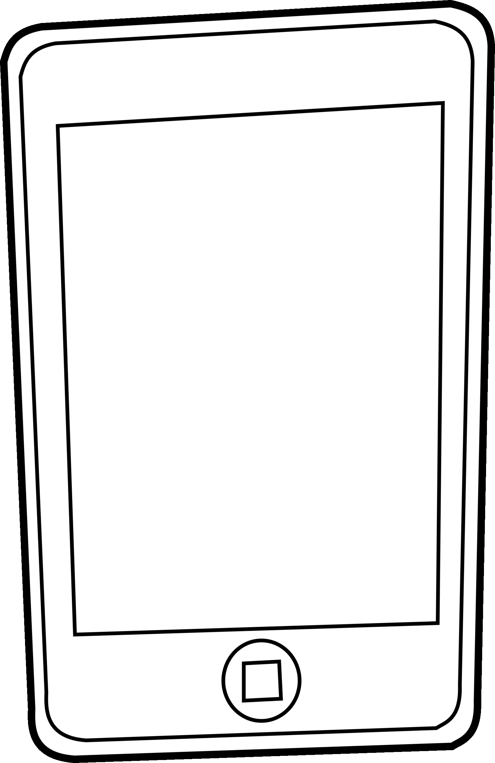 Printable Cell Phone Coloring Pages