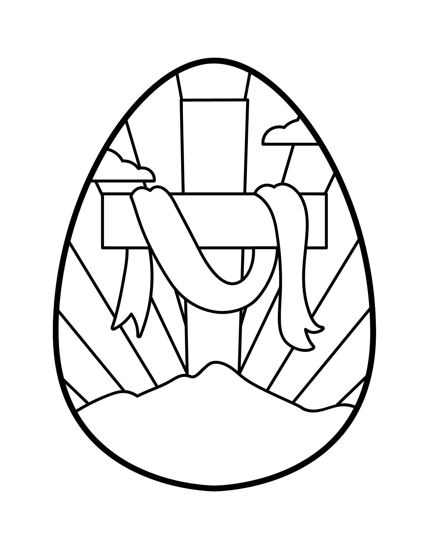 Christian Easter Coloring Pages 10 Free PDF Printables Printablee