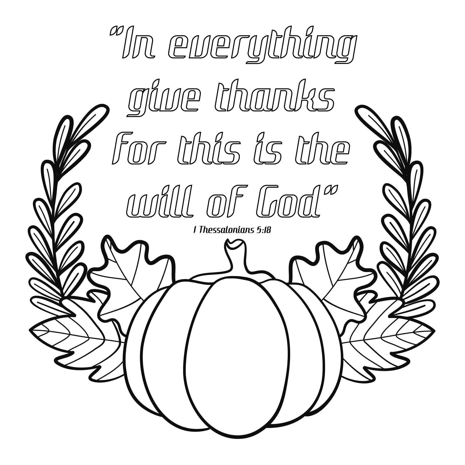 Christian Preschool Thanksgiving 13 Free PDF Printables Printablee