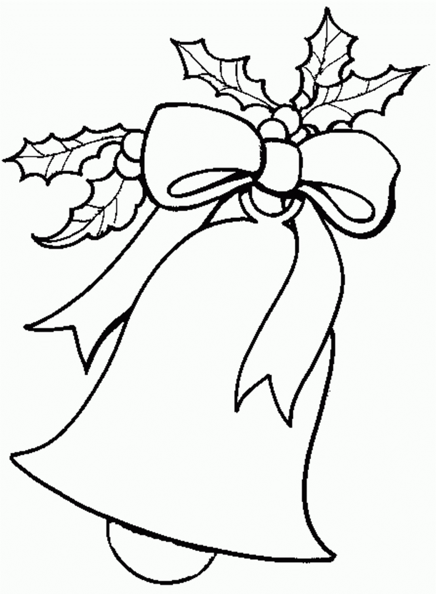 Christmas Bells Coloring Pages To Download And Print For Free
