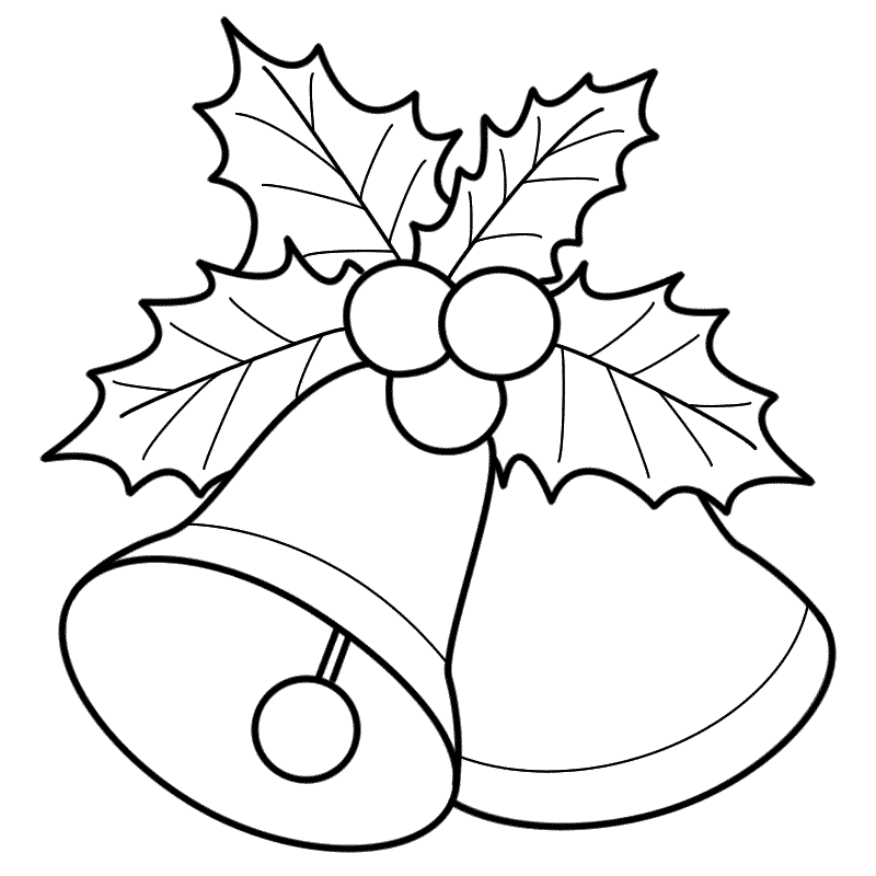 Christmas Bells Coloring Pages To Download And Print For Free