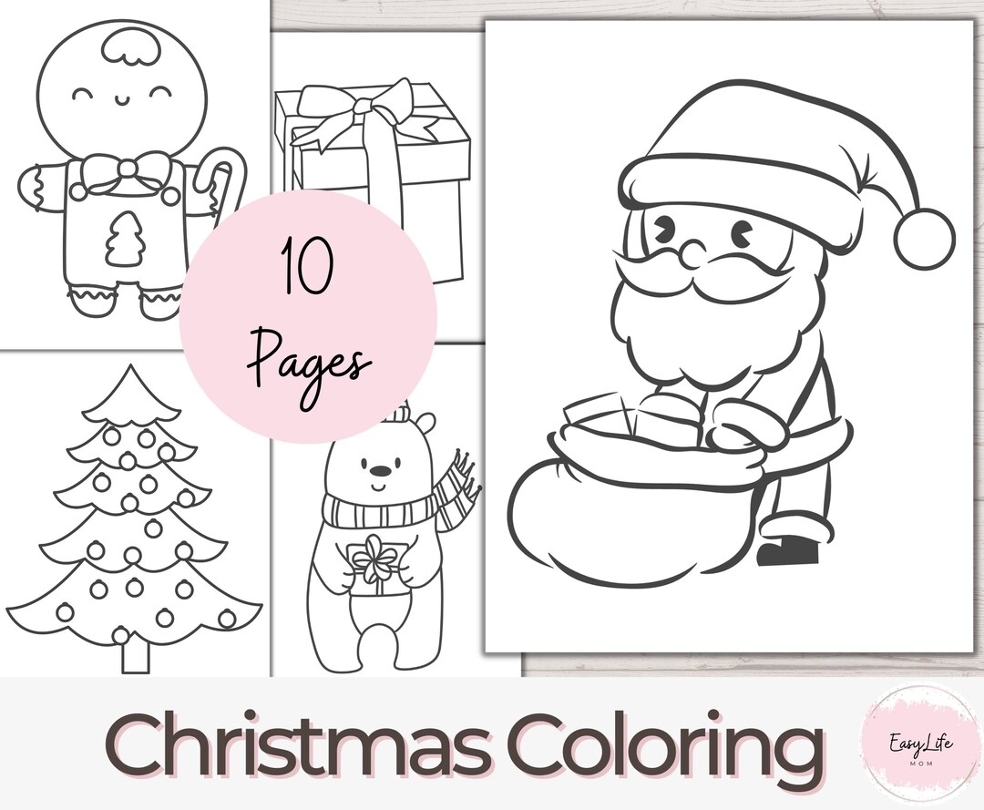 Christmas Coloring Christmas Coloring Pages Prek Worksheets Holiday Printable Coloring Pages