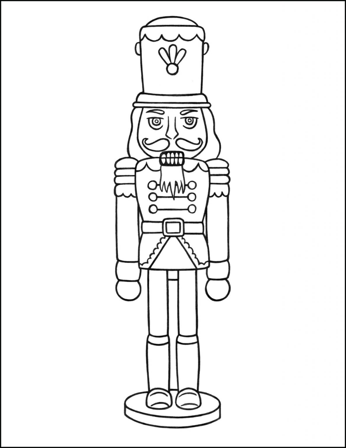 Printable Nutcracker Coloring Pages