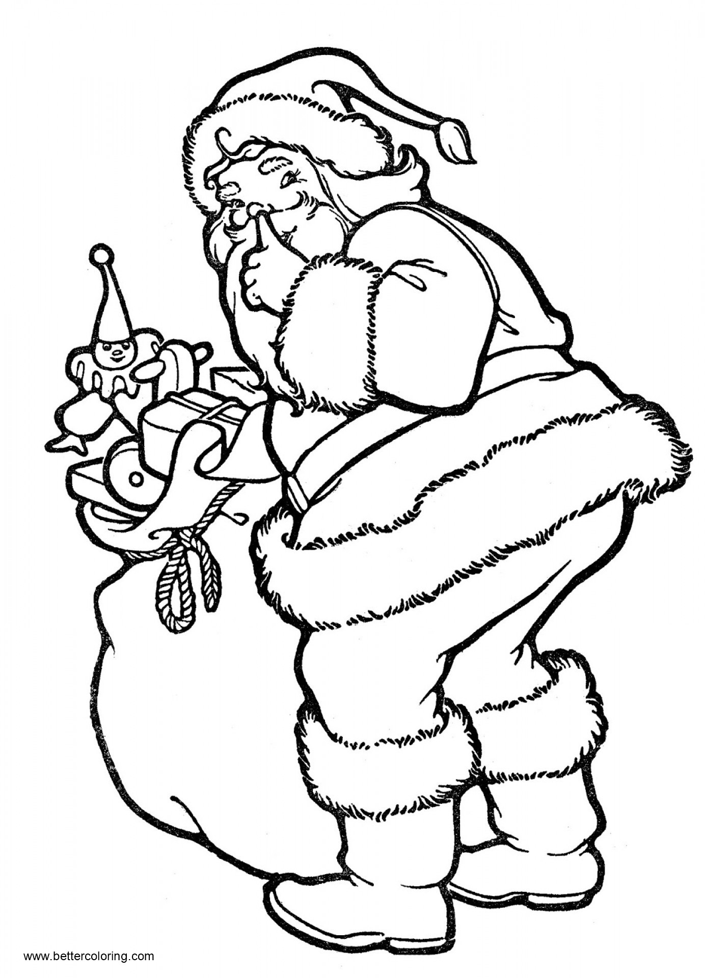 Christmas Coloring Pages For Kids Coloring Town Detik Terkini