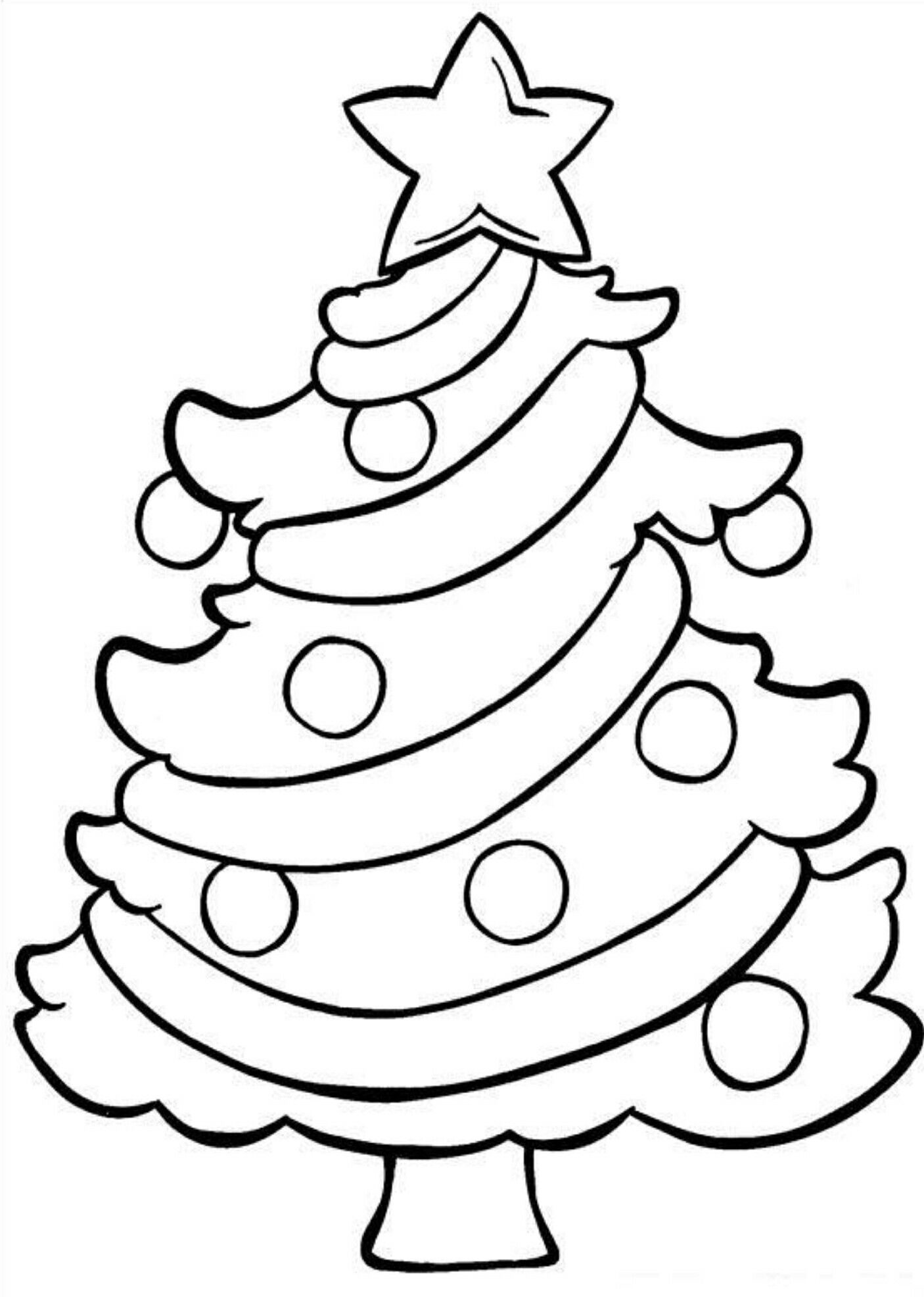 Christmas Coloring Sheets For Preschool