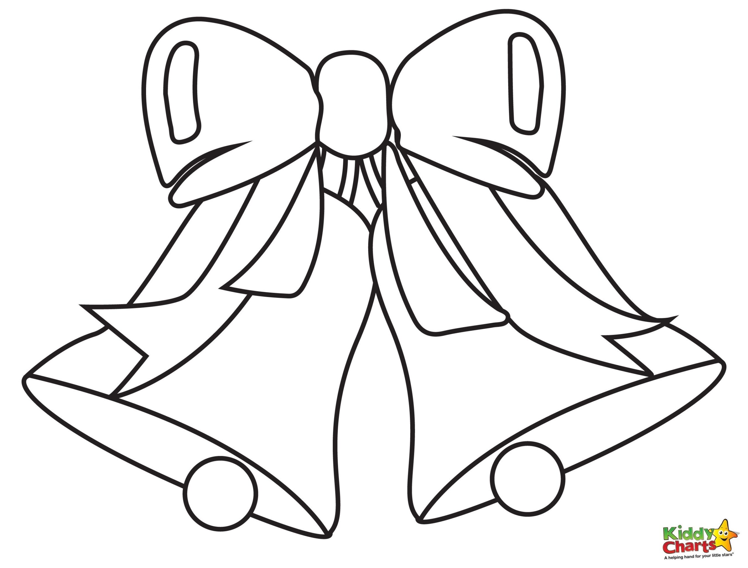 Christmas Jingle Bells Coloring Page Sketch Coloring Page