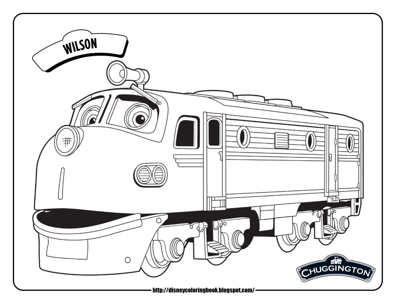 Chuggington 1 Free Disney Coloring Sheets Learn To Coloring