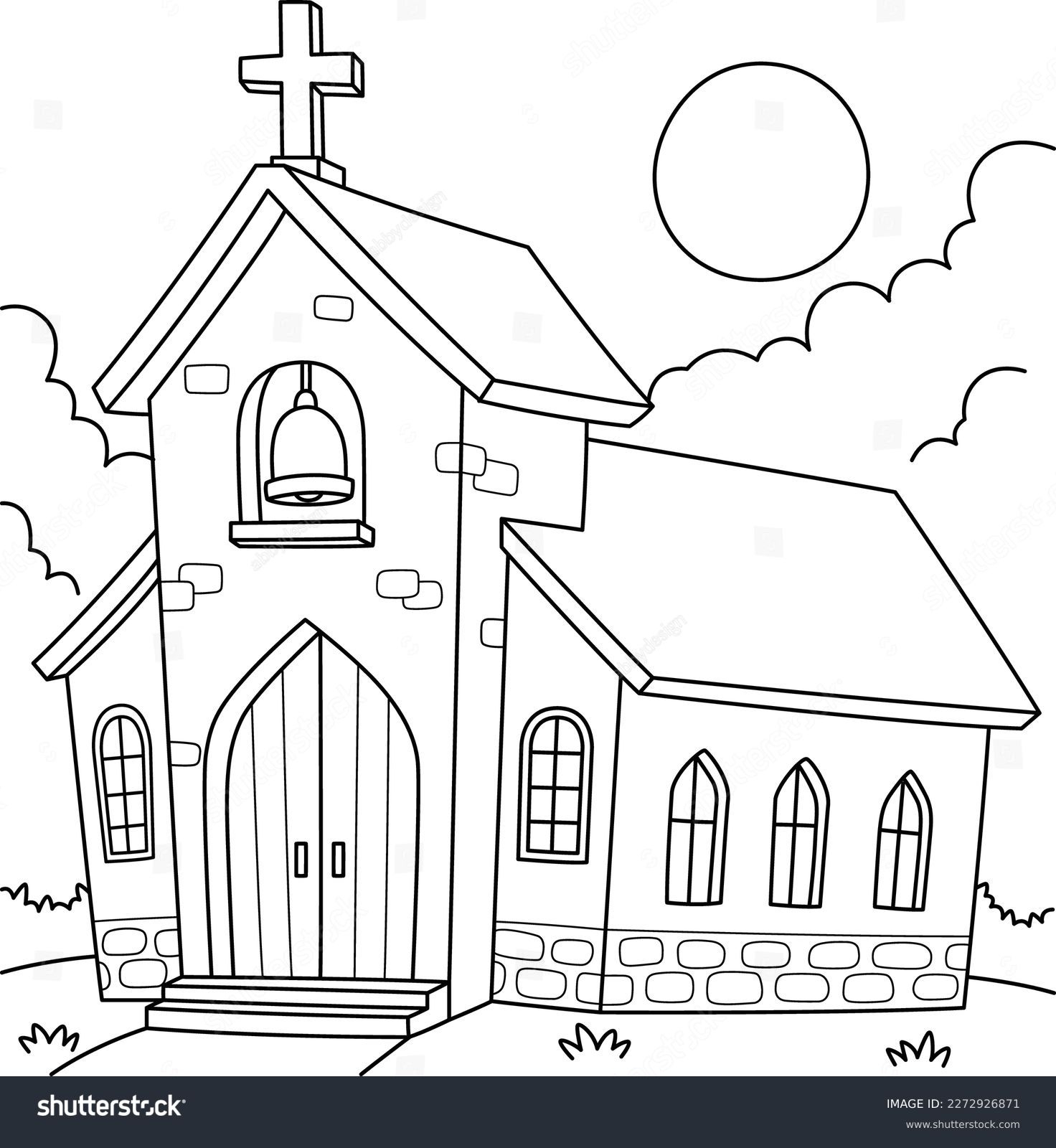 Church Coloring Pages Free Coloring Pages Printables