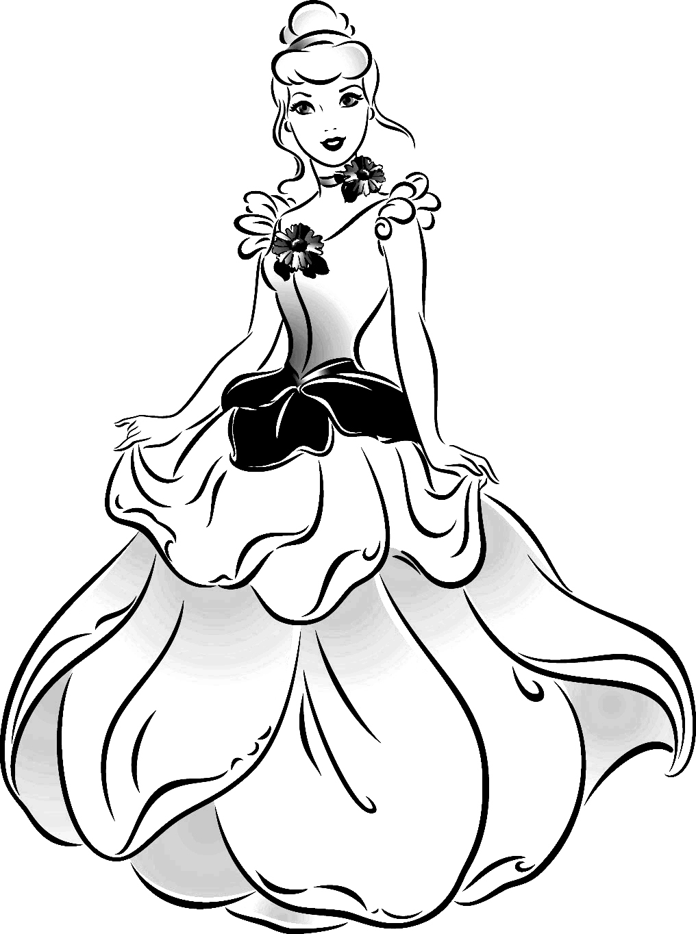 Cinderella Printable Coloring Pages At GetColorings Free Printable Colorings Pages To