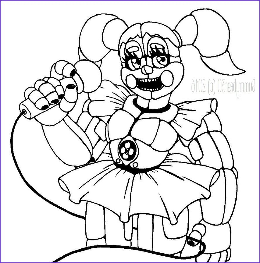 Circus Baby Anime Coloring Pages Coloring Pages