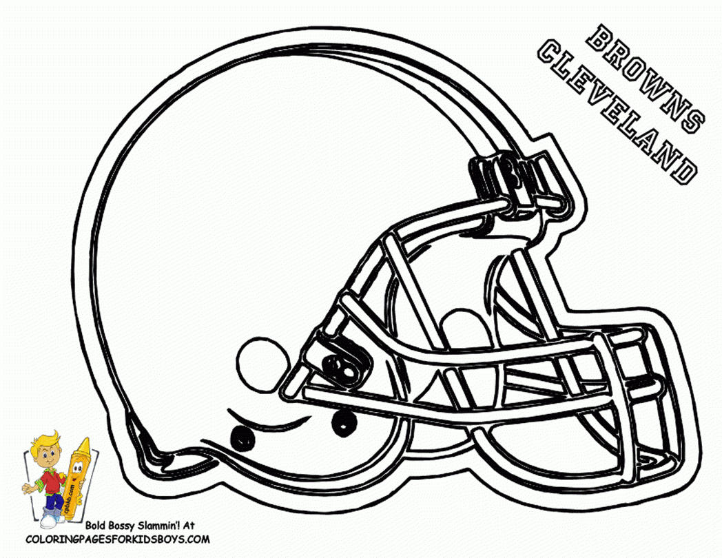 Cleveland Browns Coloring Pages Coloring Home