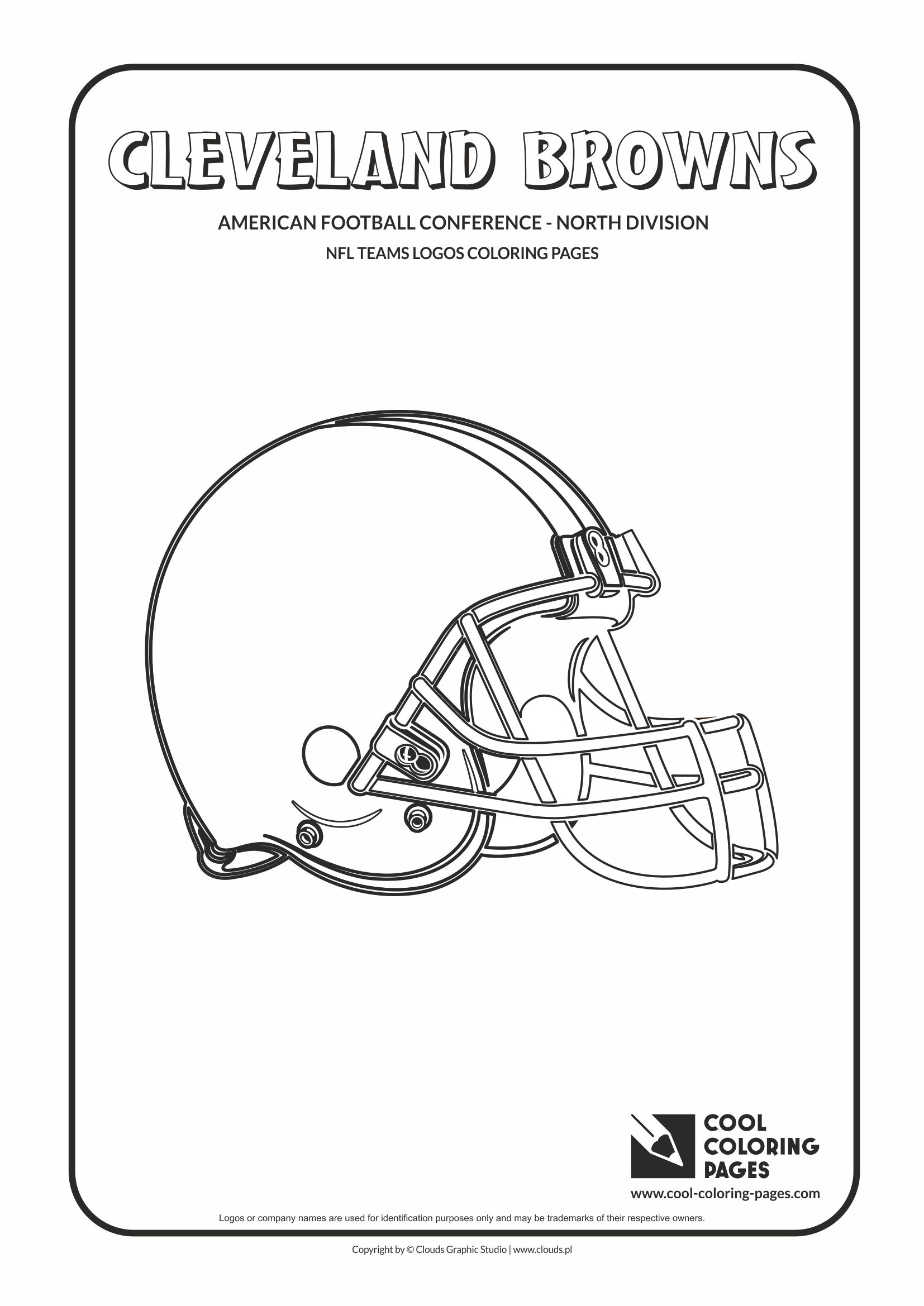 Cleveland Browns Coloring Pages Learny Kids