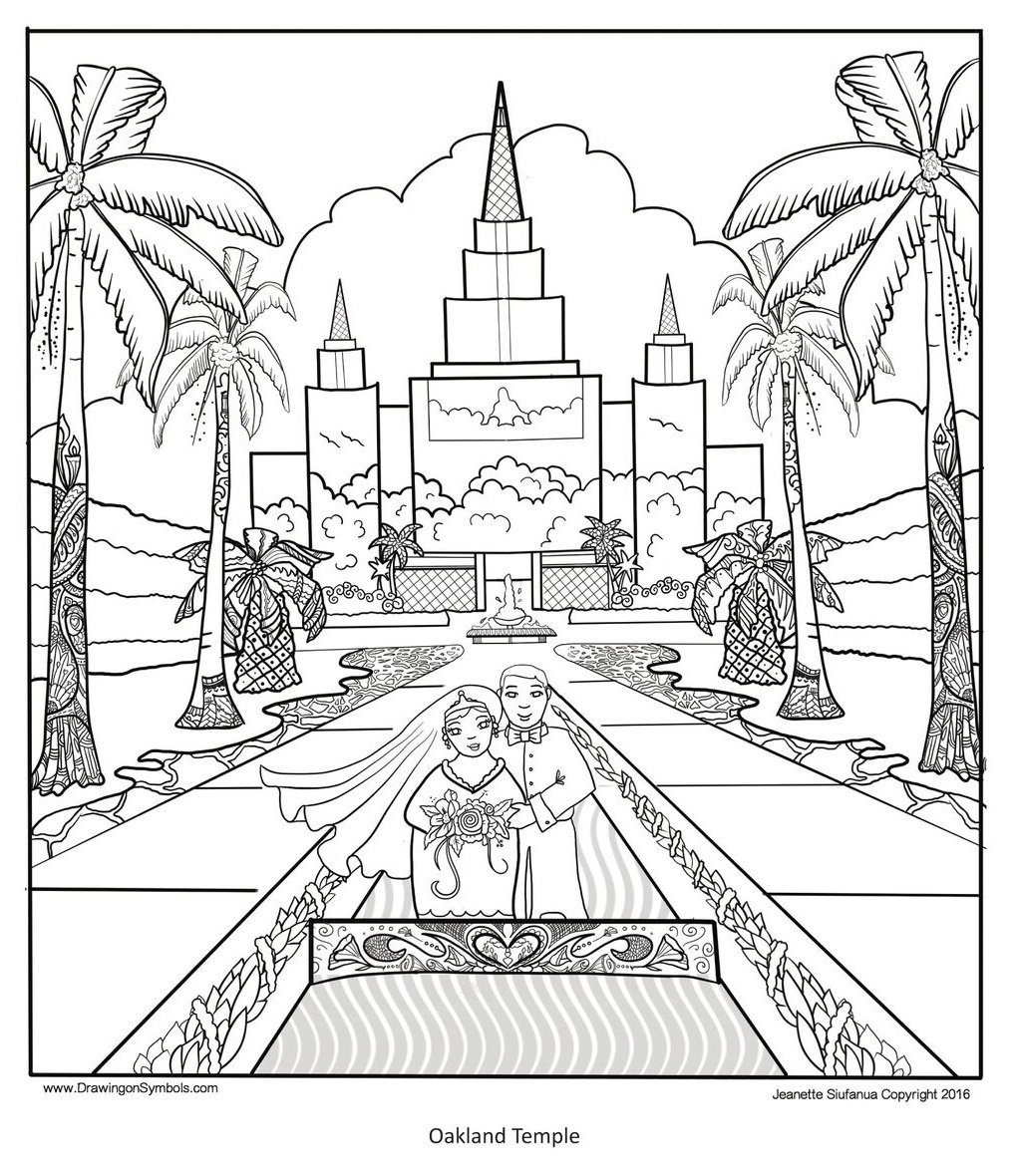 Collection Of Lds Temple Coloring Pages Free Printable