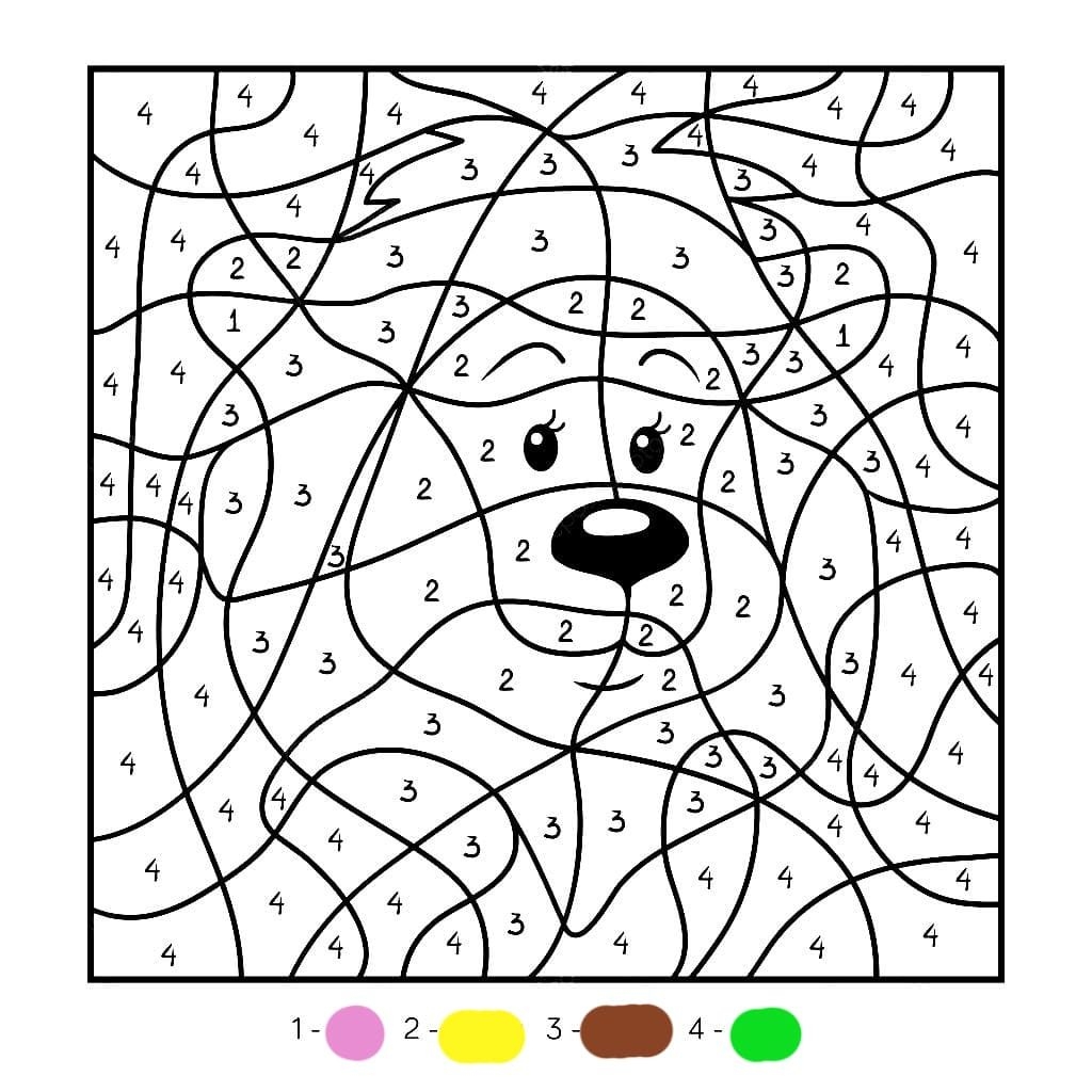 Numbers Printable Coloring Pages