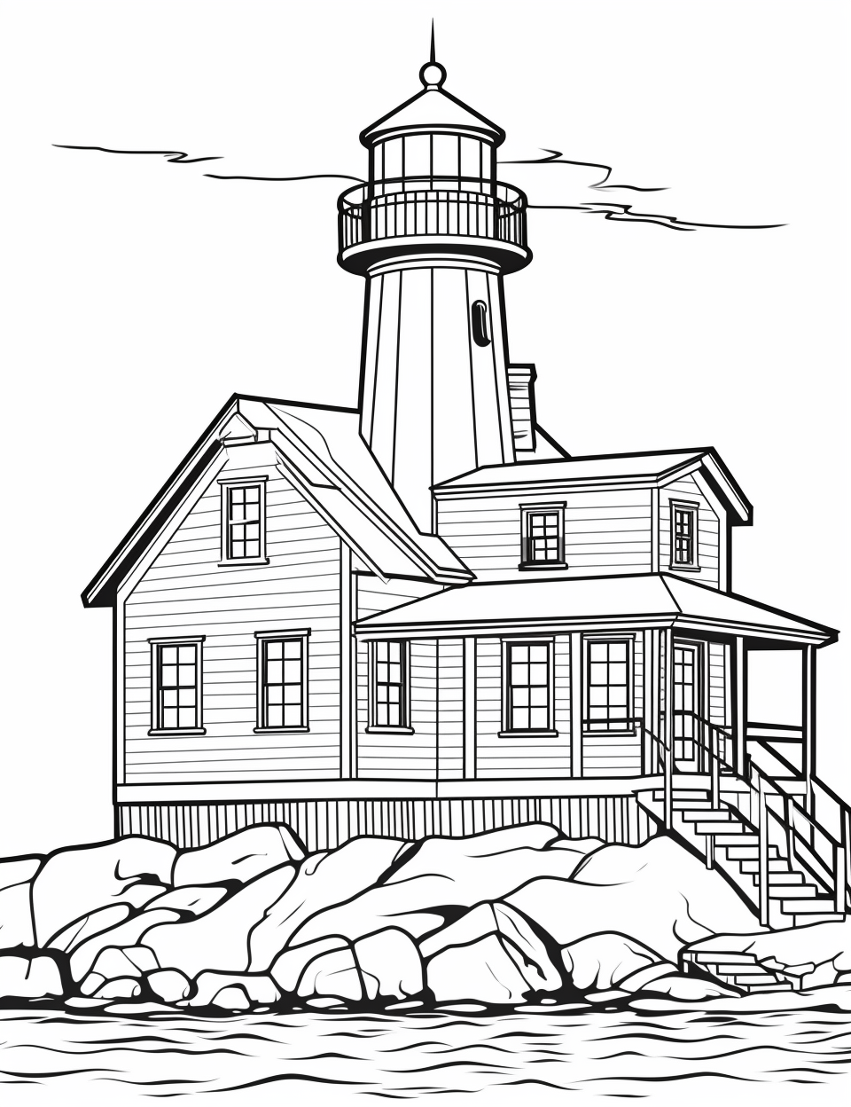 Color Craftables Coloring Pages Old Lighthouse Coloring Pages Historical Buildings