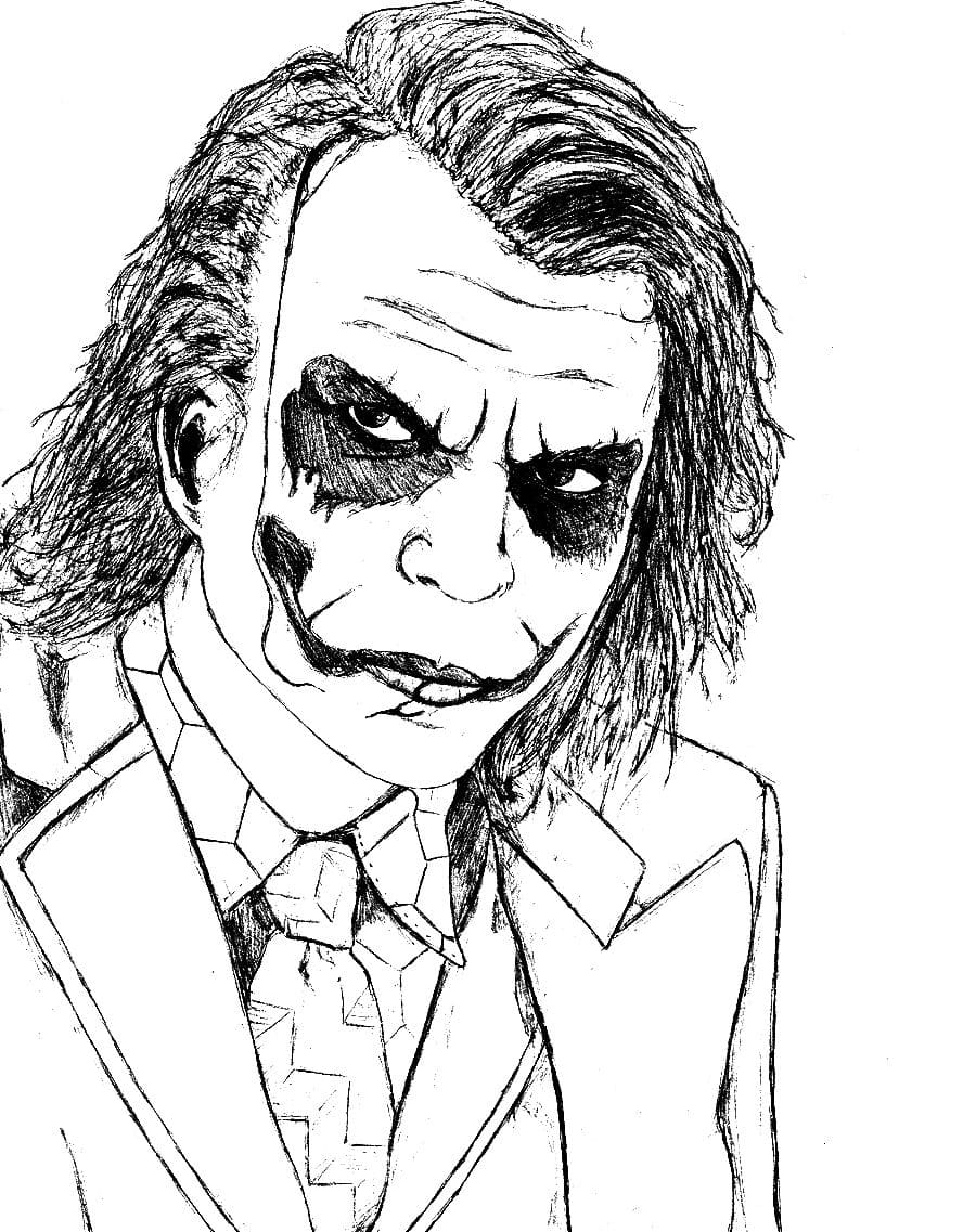 Coloriage Joker 60 Coloriages Pour Une Imprimer Gratuite