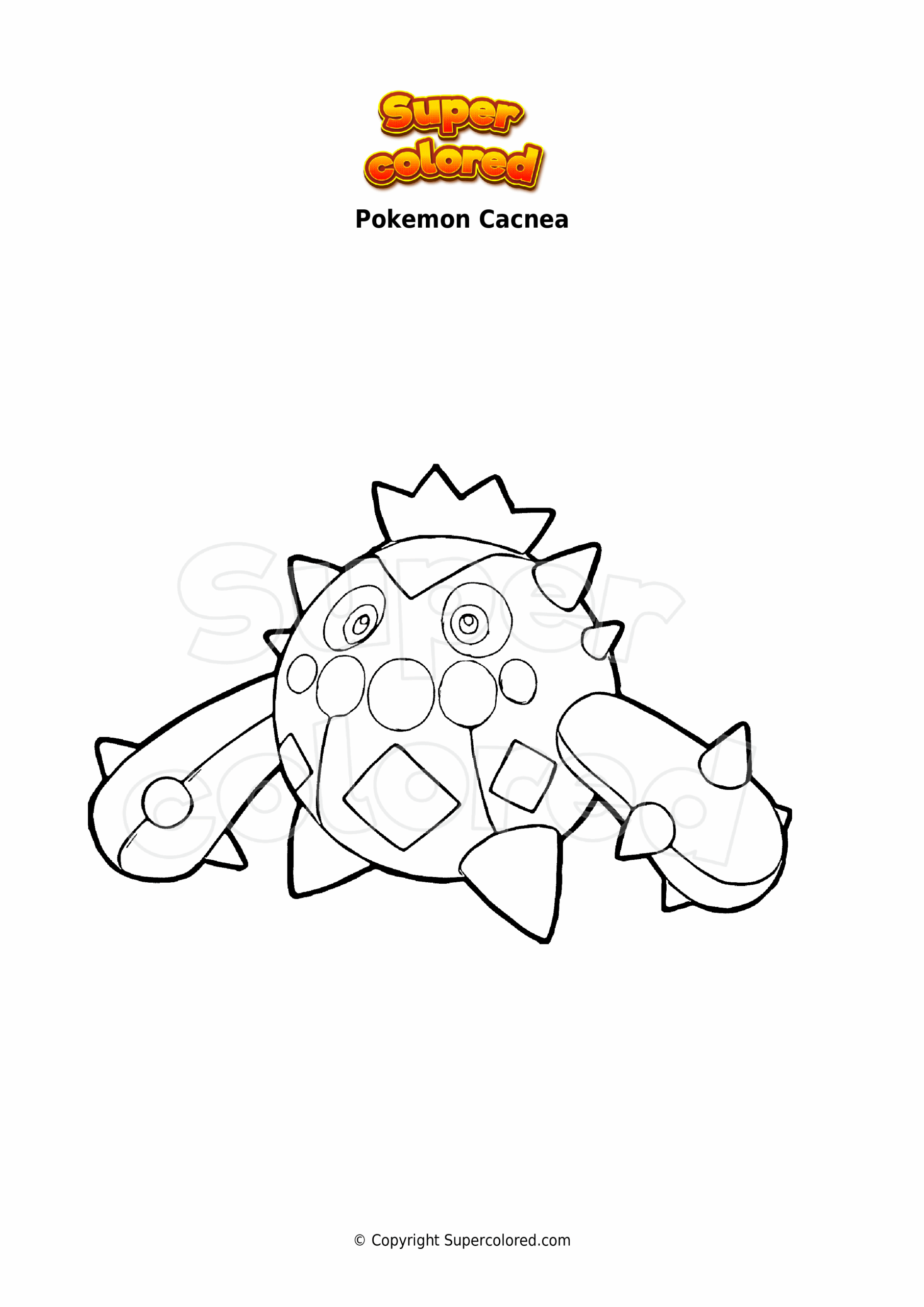 Coloring Page Pokemon Regice Supercolored