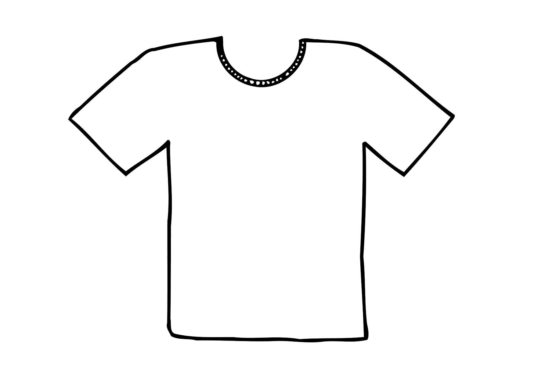 Coloring Page T Shirt Free Printables Img 12295