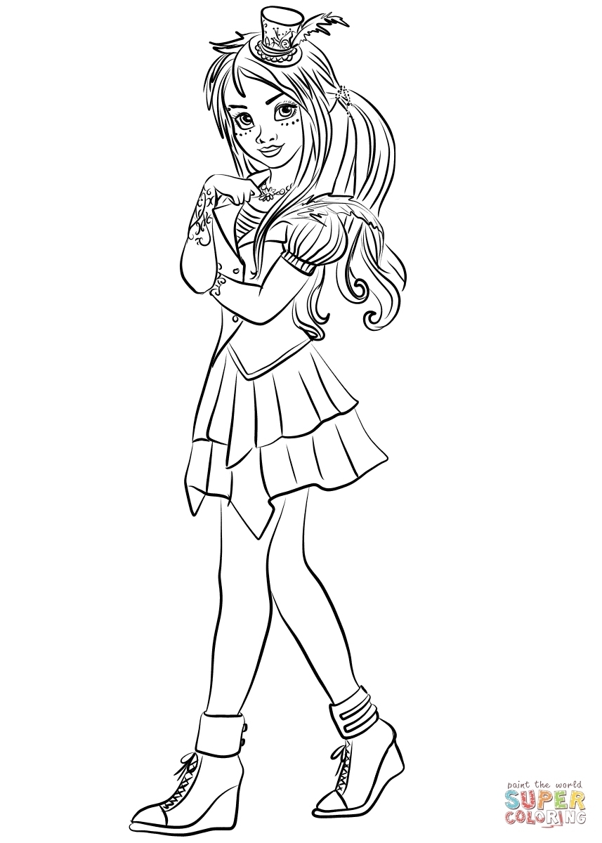 Coloring Pages Descendants 2 At GetColorings Free Printable Colorings Pages To Print And Color