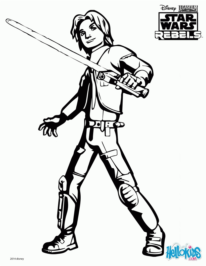 Coloring Pages Images Of Luke Skywalker Coloring Home