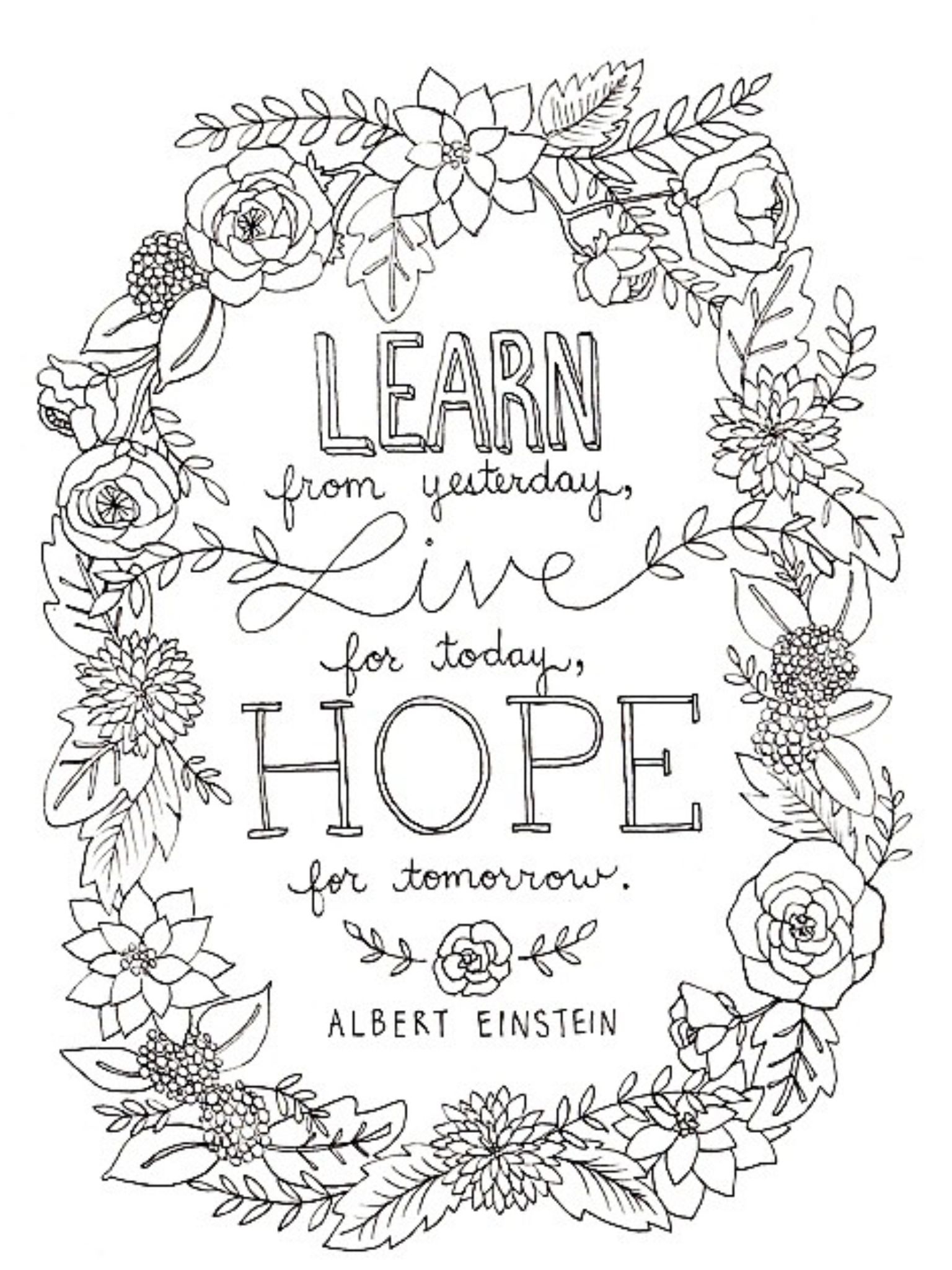 Coloring Pages Inspirational Quotes Kidsworksheetfun