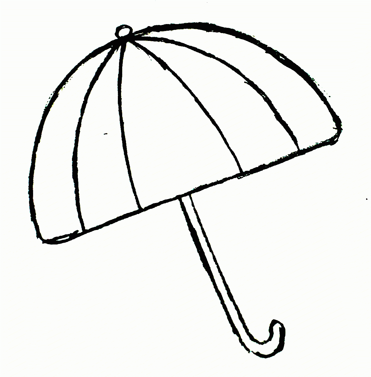 Coloring Pages Of A Beach Umbrella Coloring Home