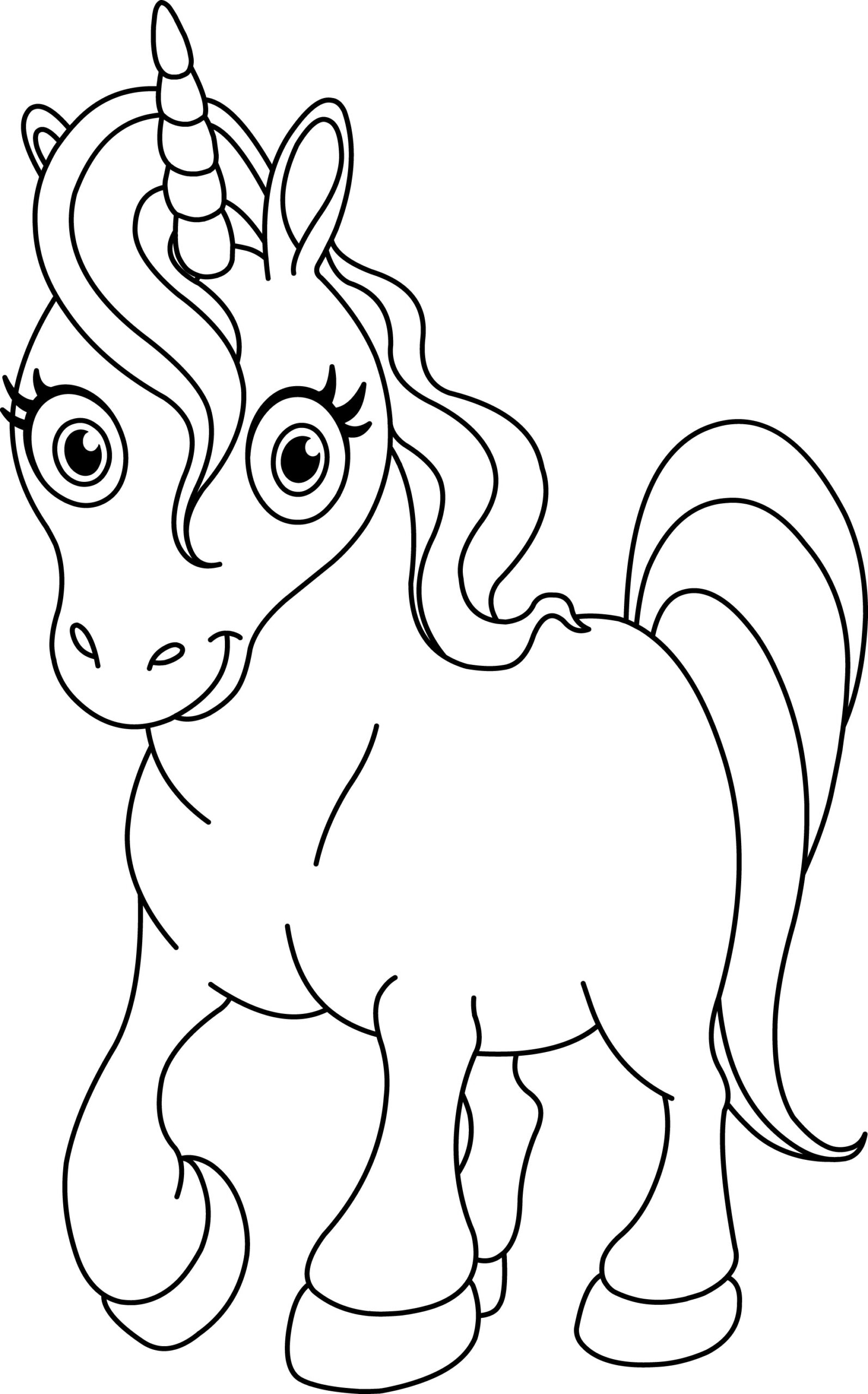 Unicorn Coloring Pages Free Printable