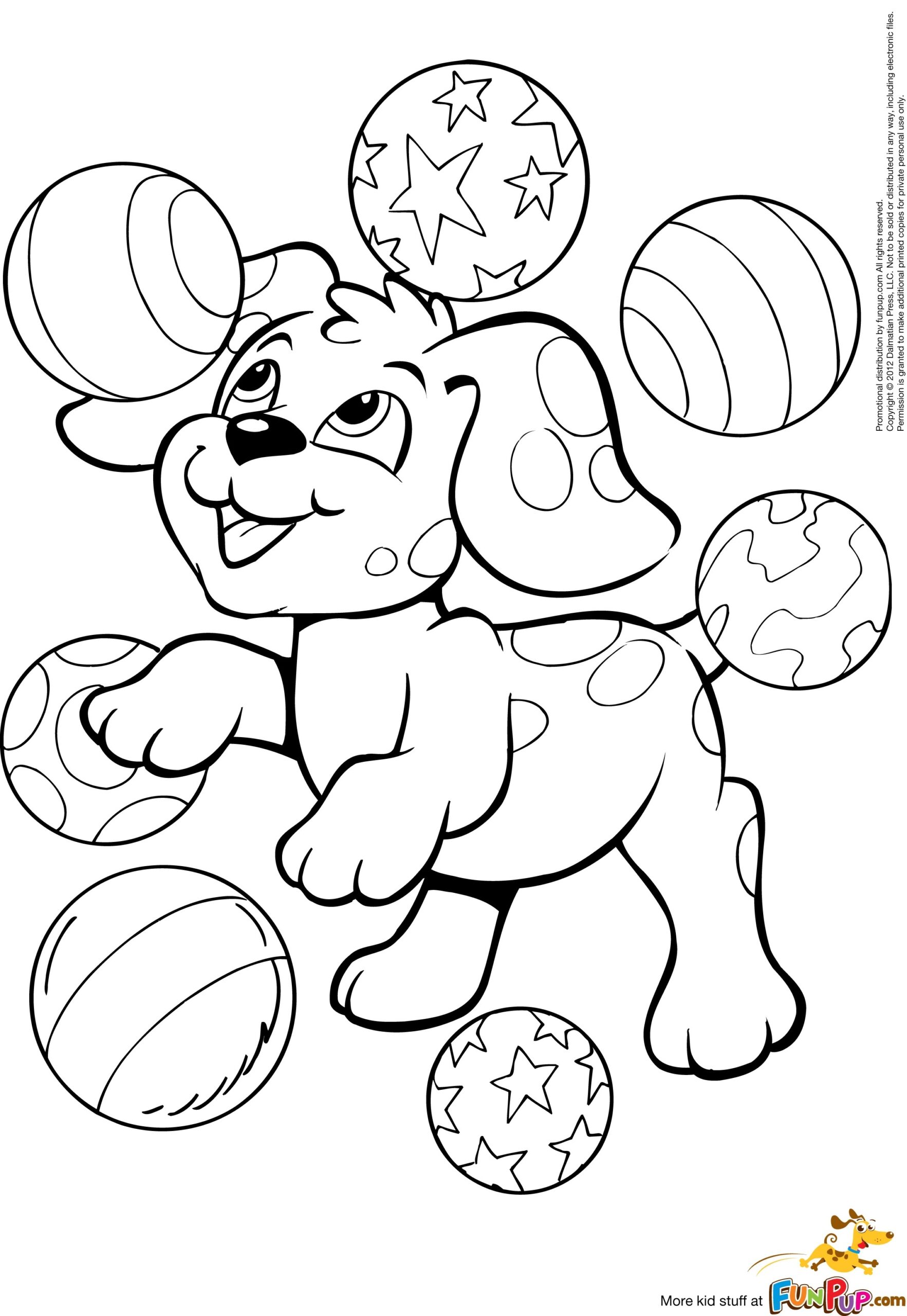 Puppy Coloring Pages Printable