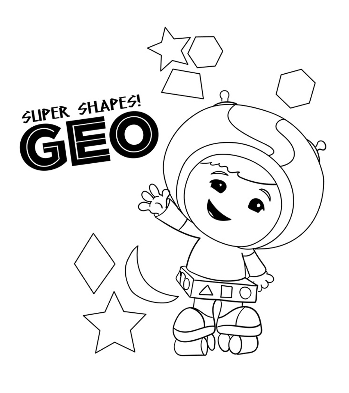 Coloring Pages Team Umizoomi Coloring Pages