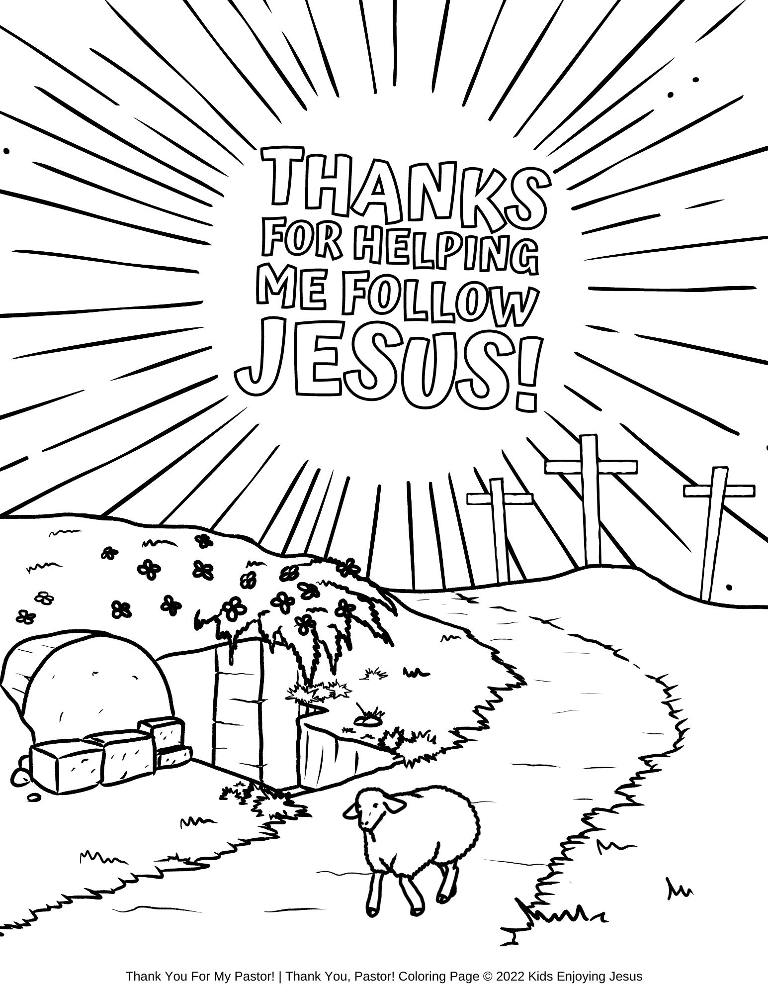 Coloring Pastor Appreciation Pages Getdrawings Color Printable Getcolorings Sketch Coloring Page