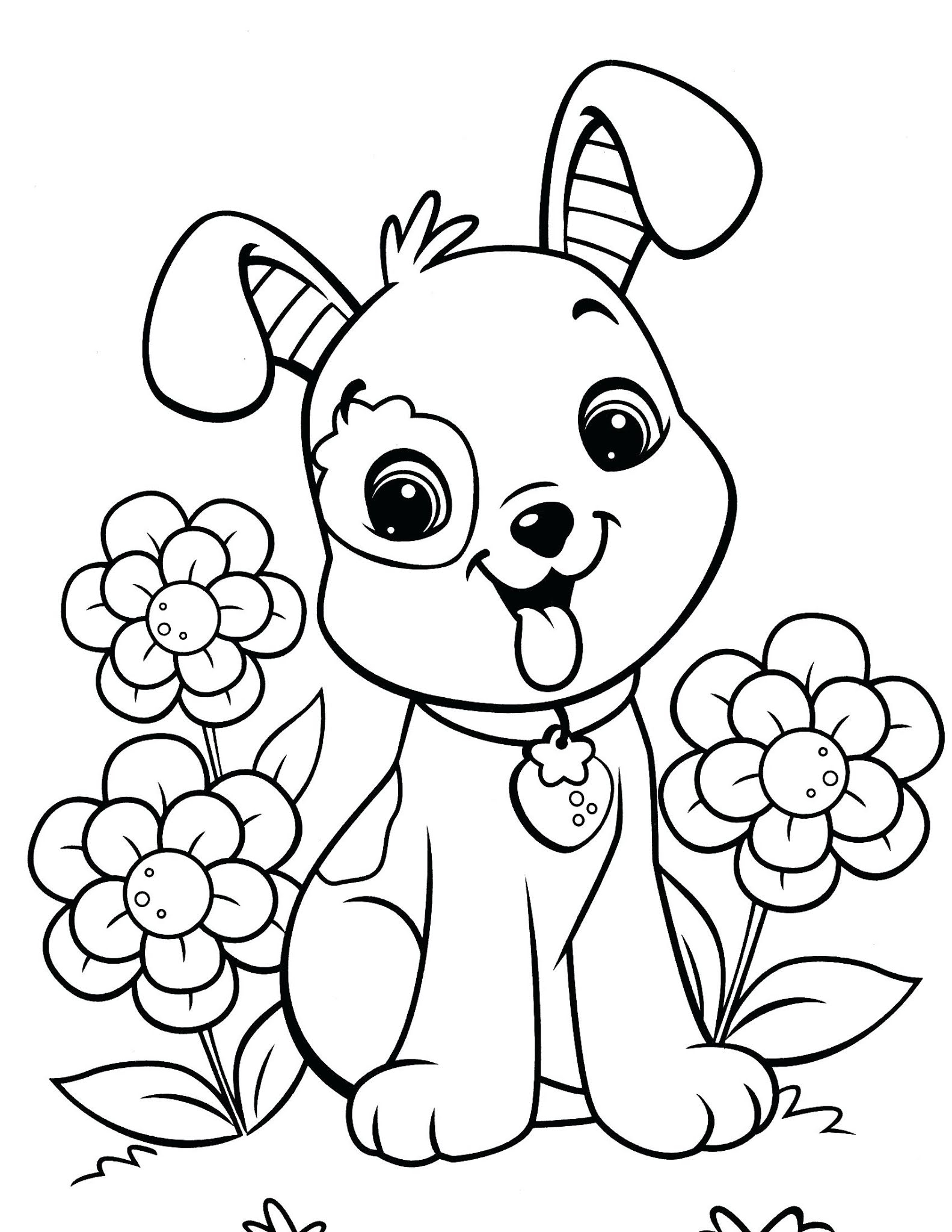 Preschool Printable Coloring Pages