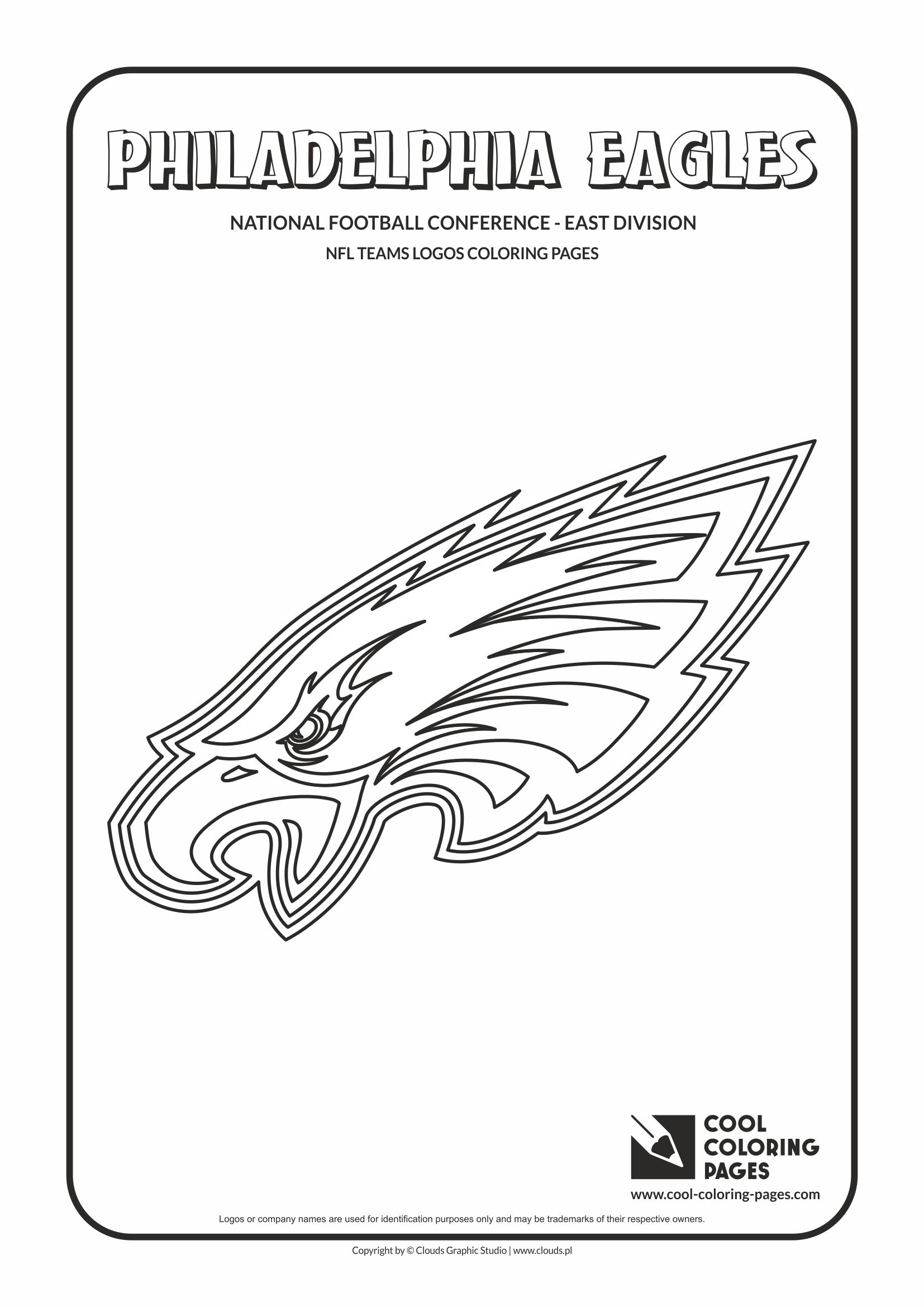 Cool Coloring Pages NFL Teams Logos Coloring Pages Cool Coloring Pages Free Educational