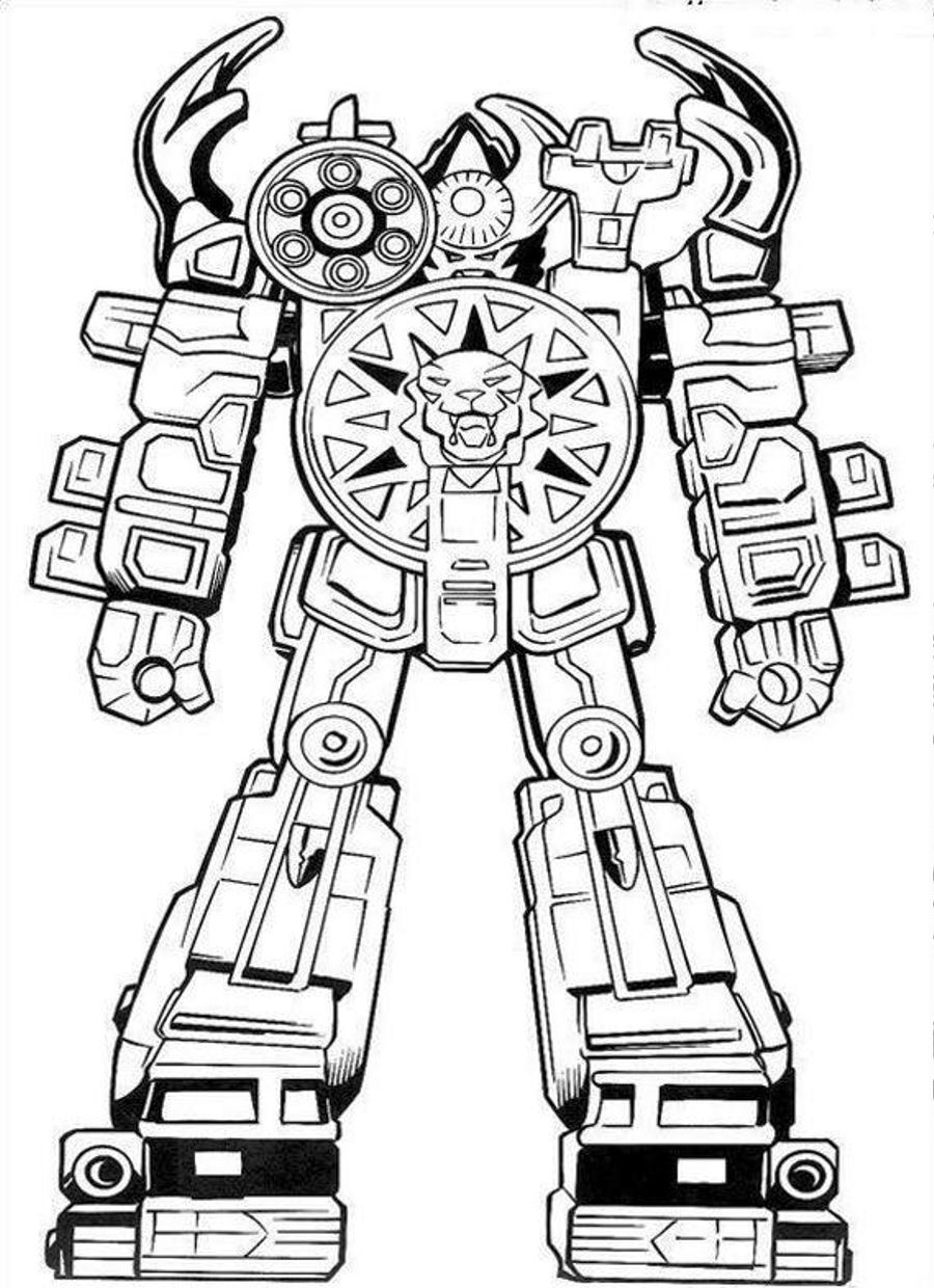 Robot Coloring Pages Printable