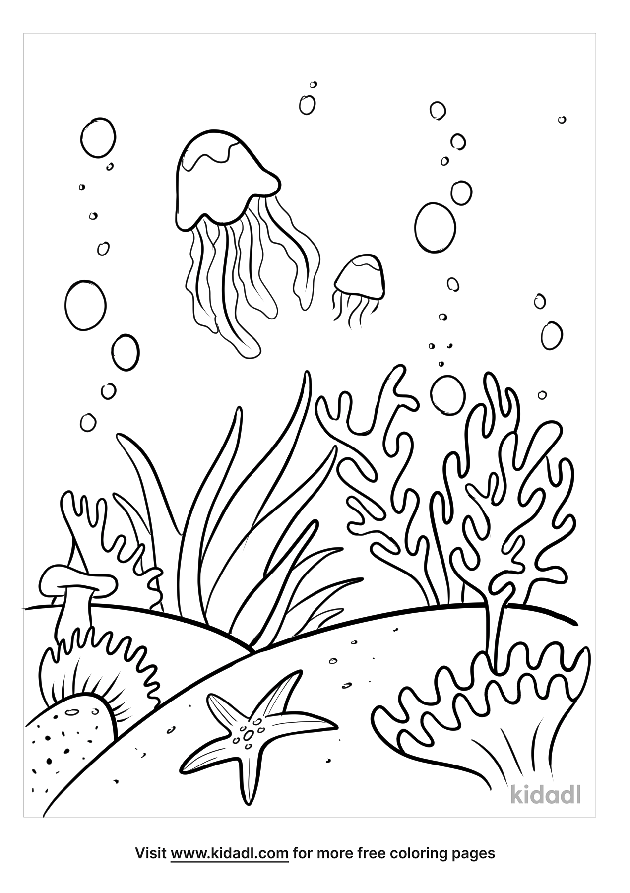 Coral Reefs Coloring Pages Coloring Home