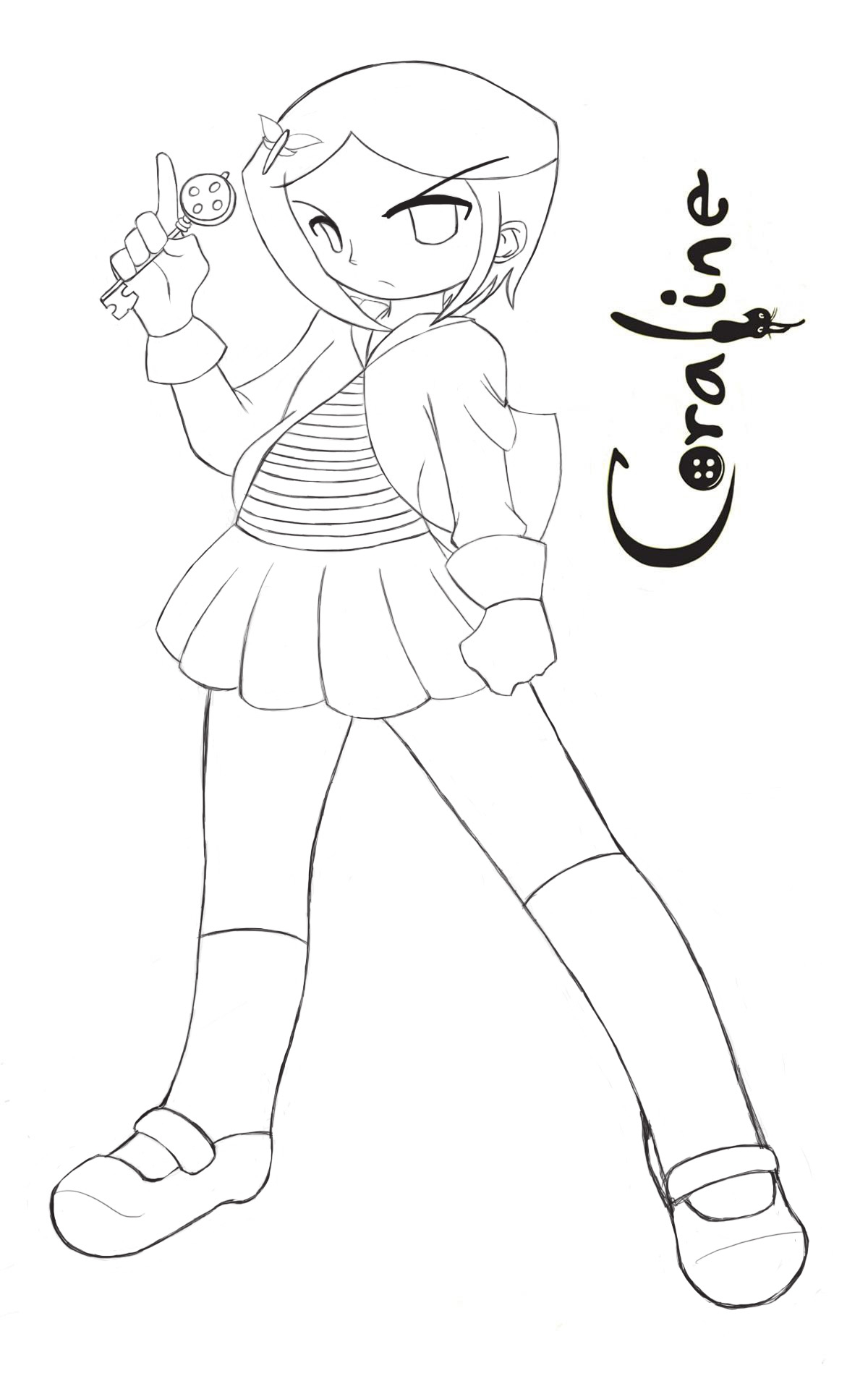 Coraline Coloring Pages To Download And Print For Free