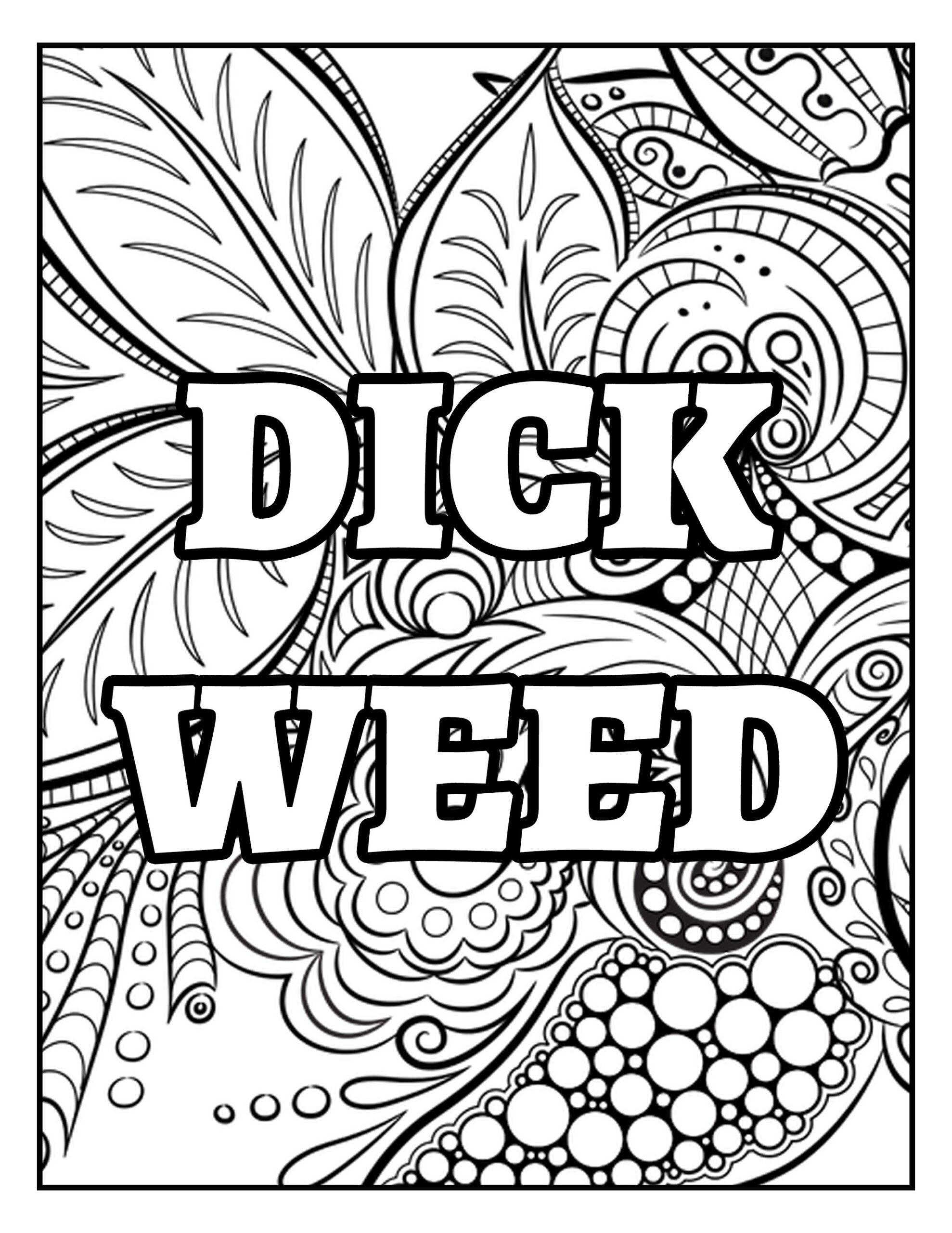 Cuss Word Coloring Pages Best Swear Word Coloring Book Word Etsy Australia